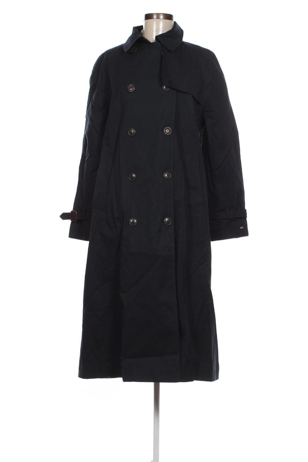 Damen Trench Coat Tommy Hilfiger, Größe S, Farbe Blau, Preis € 120,62