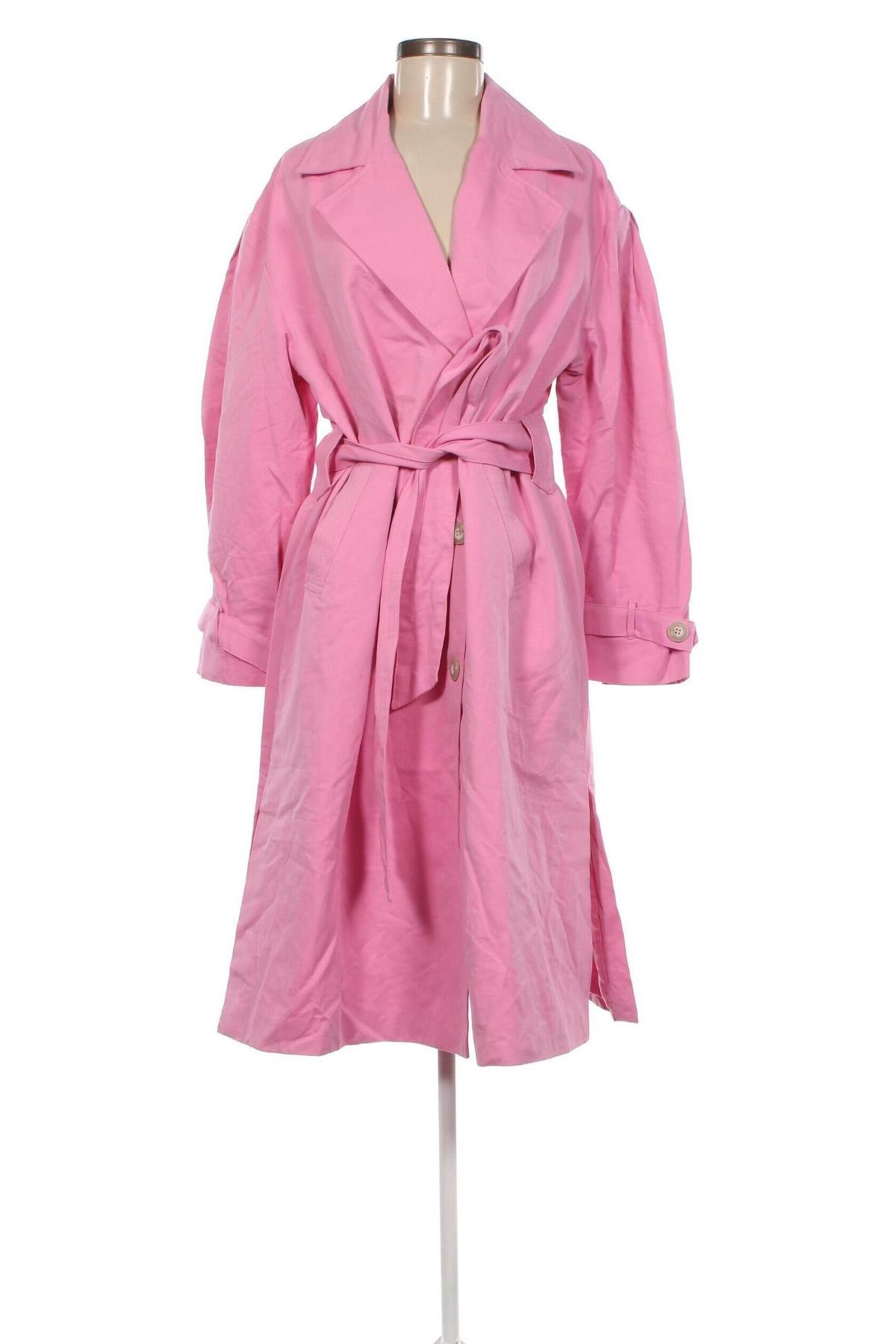 Damen Trenchcoat Y.A.S, Größe M, Farbe Rosa, Preis 107,17 €