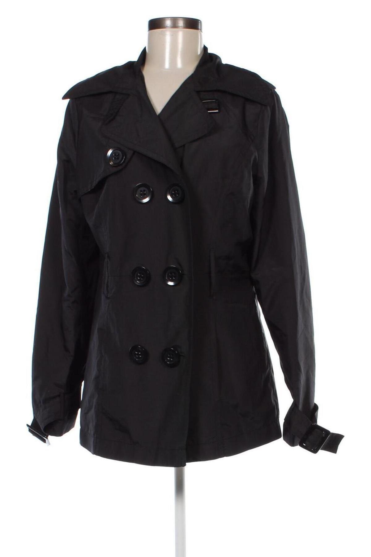 Damen Trenchcoat Yessica, Größe L, Farbe Schwarz, Preis 28,70 €