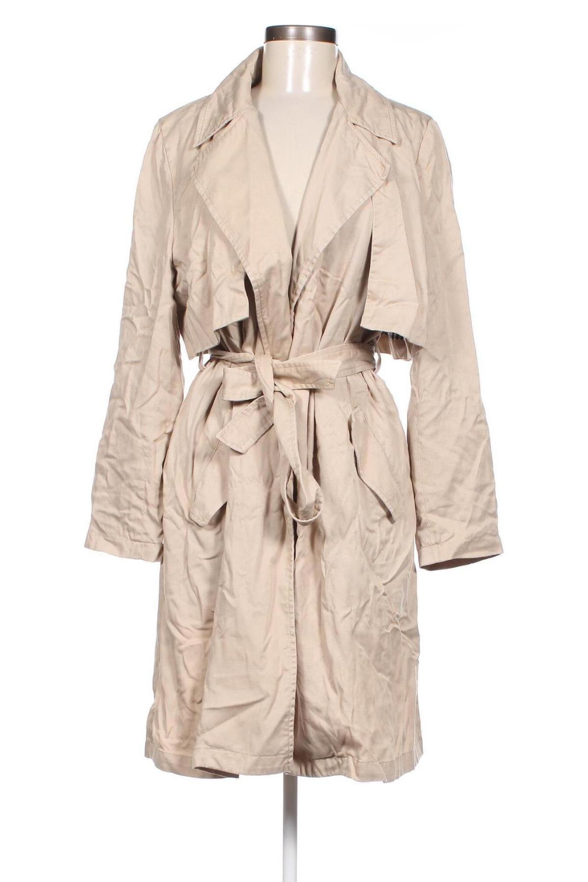 Γυναικεία καμπαρντίνα Zara, Μέγεθος XL, Χρώμα  Μπέζ, Τιμή 19,13 €
