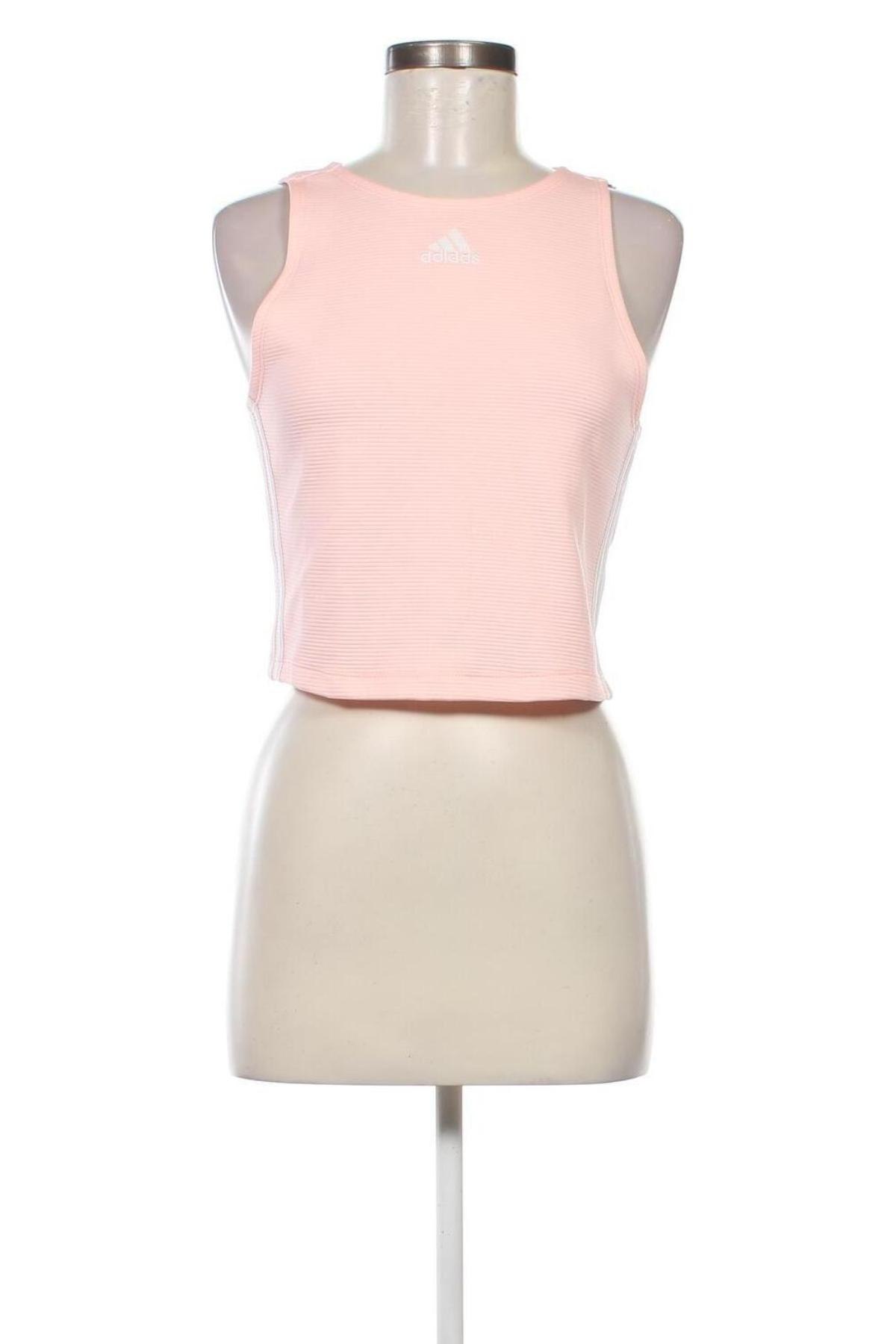 Damen Sporttop Adidas, Größe L, Farbe Rosa, Preis € 5,99