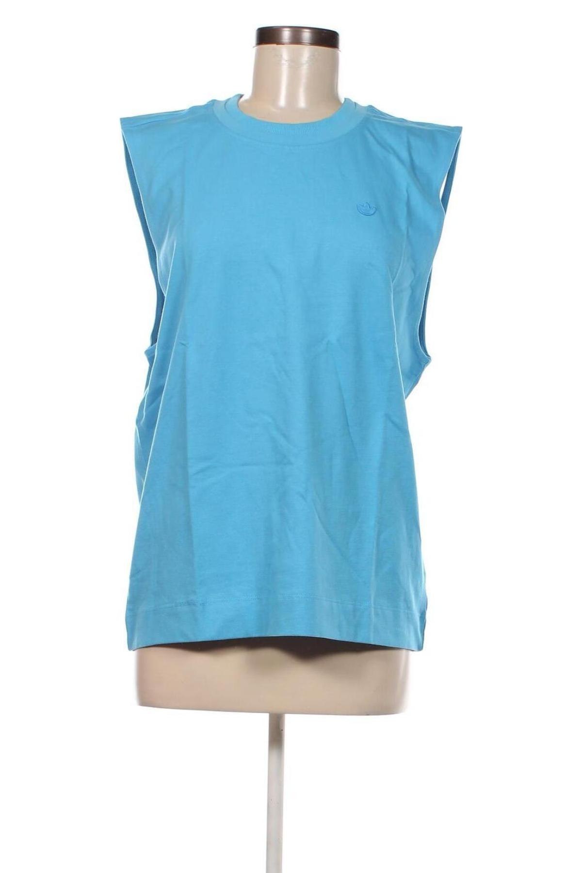 Damen Sporttop Adidas Originals, Größe XS, Farbe Blau, Preis 23,81 €