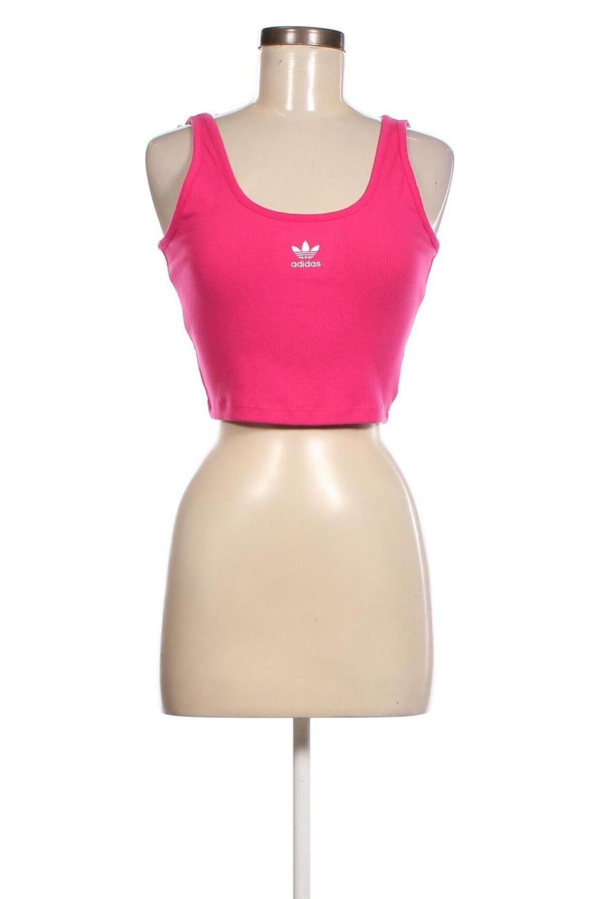 Γυναίκειο αθλητικό τοπ Adidas Originals, Μέγεθος S, Χρώμα Ρόζ , Τιμή 21,83 €