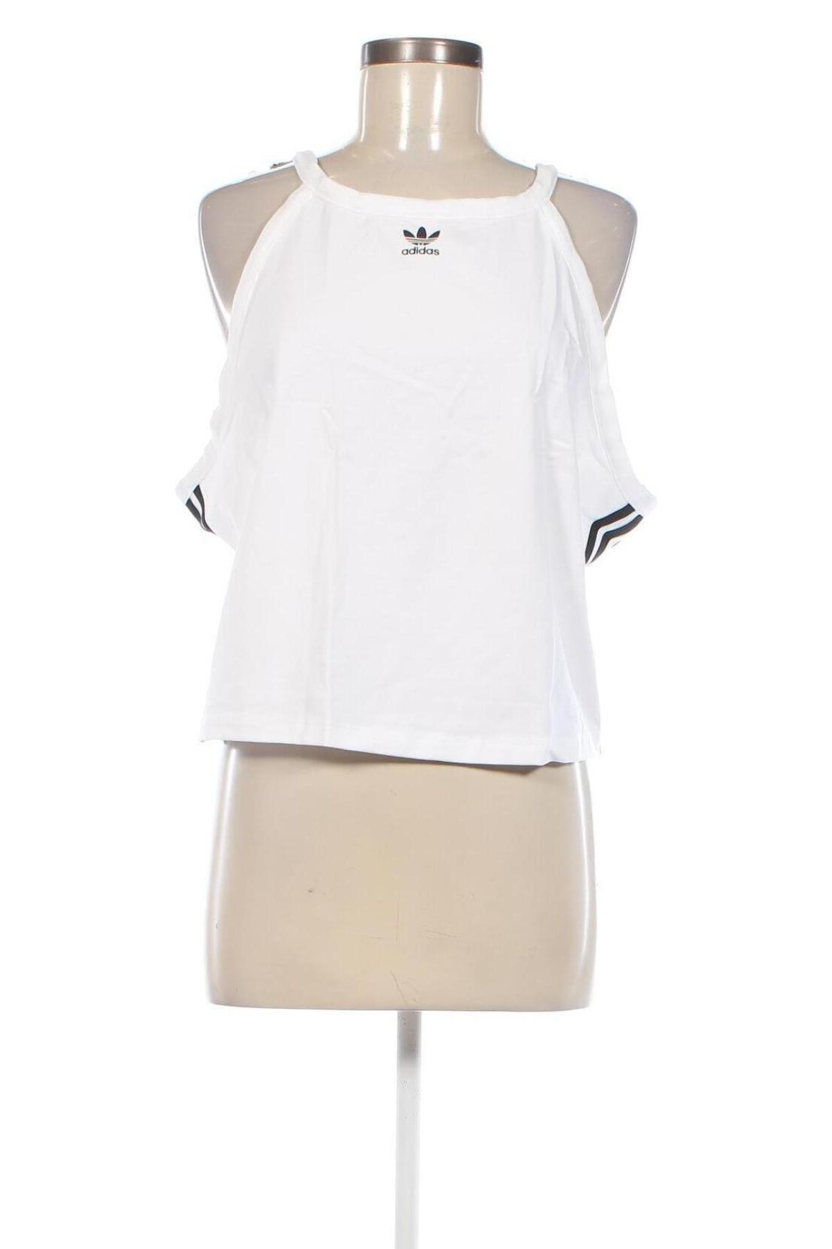 Damen Sporttop Adidas Originals, Größe 4XL, Farbe Weiß, Preis € 3,99