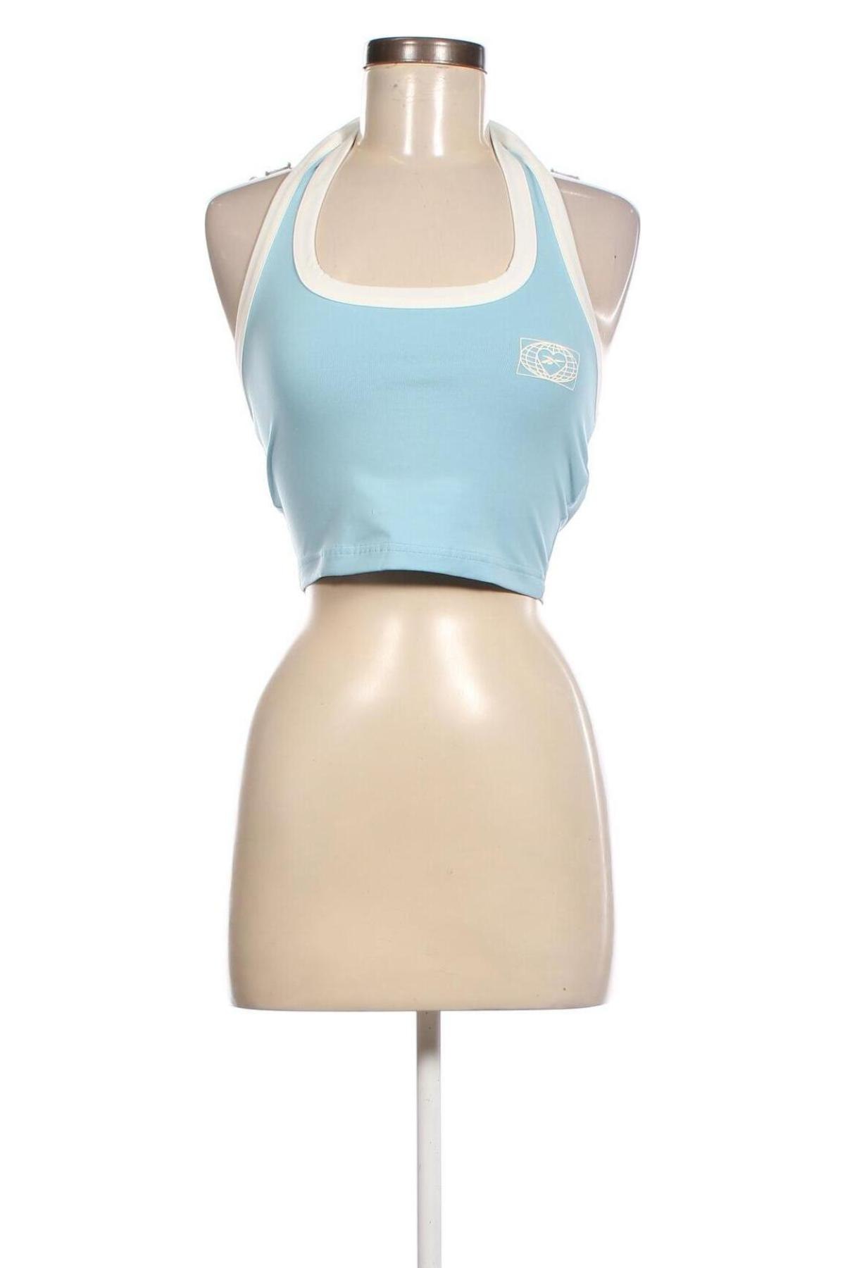 Damen Sporttop Reebok, Größe S, Farbe Blau, Preis 19,85 €