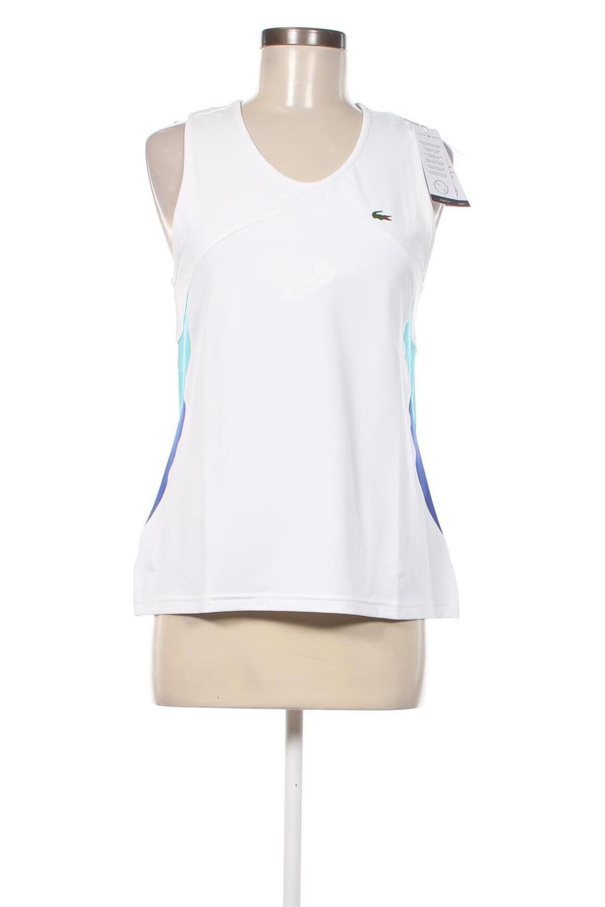 Damen Sporttop Lacoste, Größe XL, Farbe Weiß, Preis € 22,43