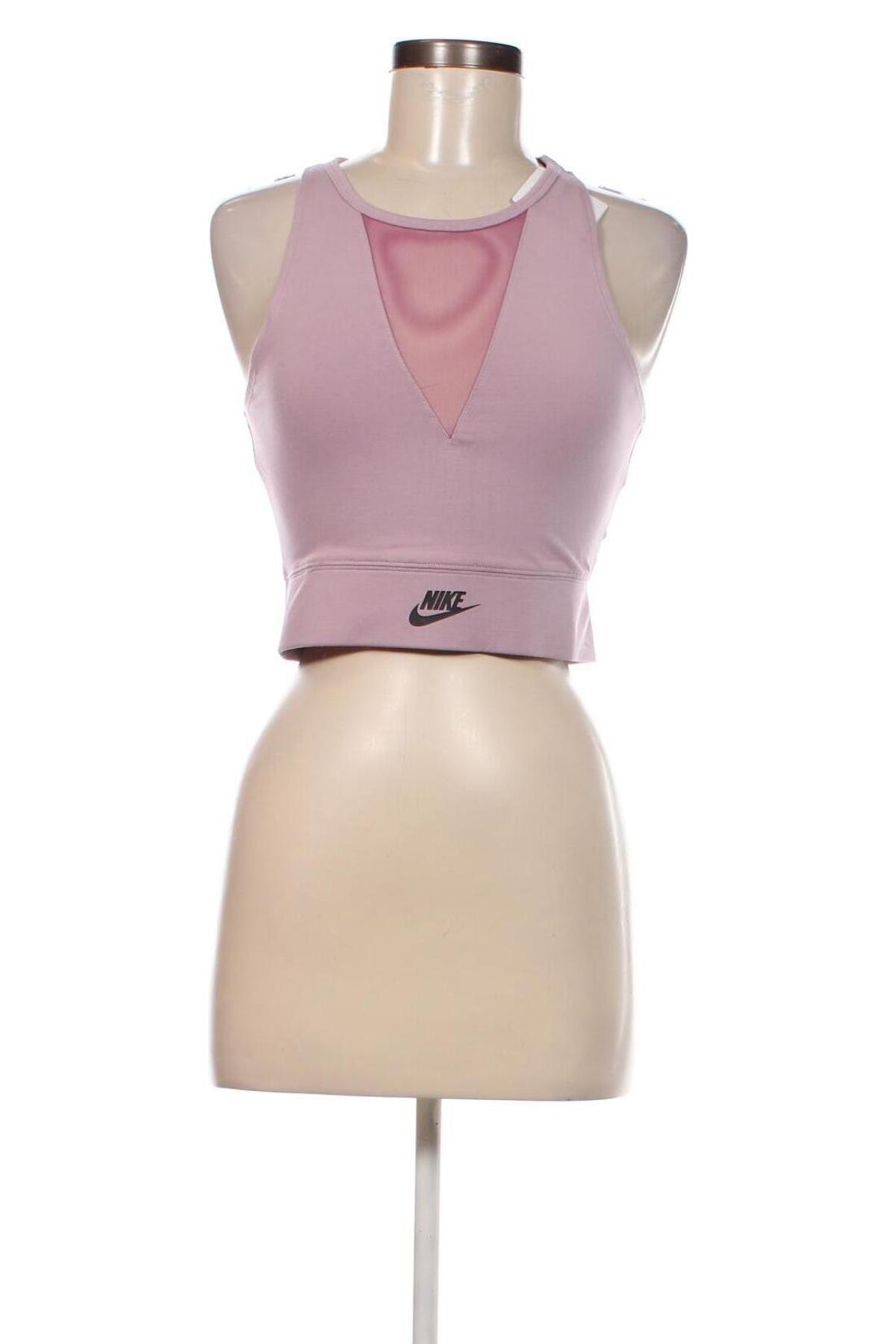 Γυναίκειο αθλητικό τοπ Nike, Μέγεθος S, Χρώμα Βιολετί, Τιμή 23,81 €