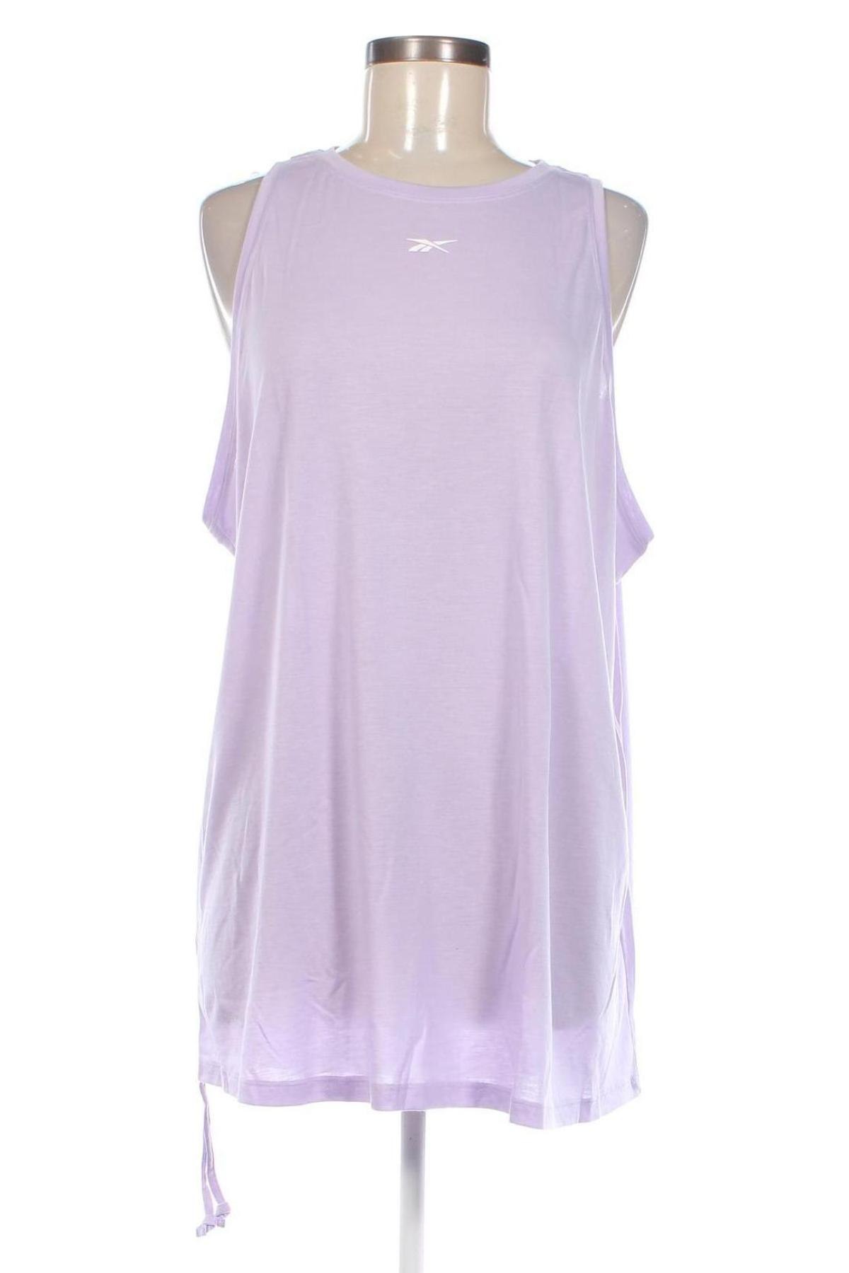 Damen Sporttop Reebok, Größe 3XL, Farbe Lila, Preis 17,86 €