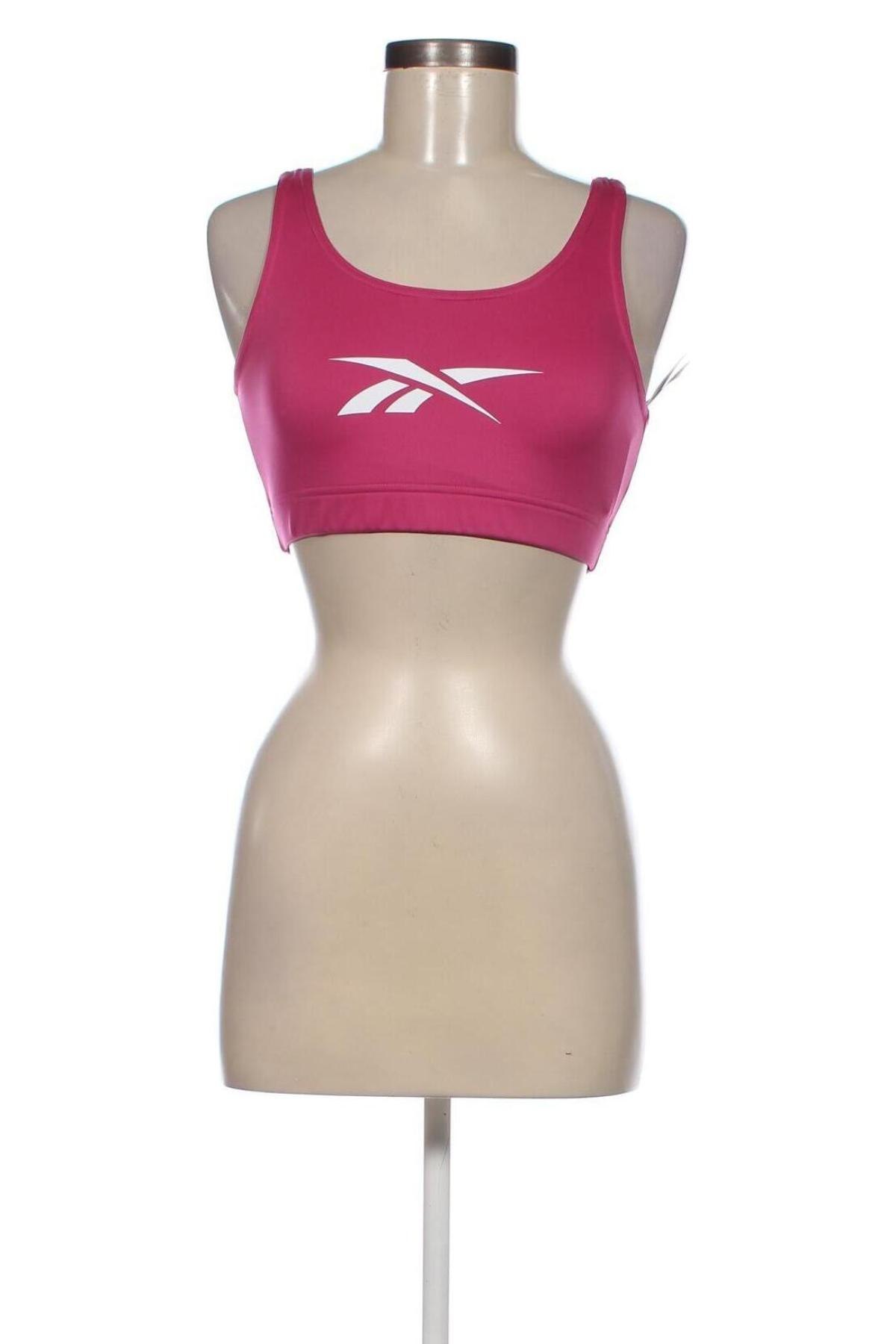 Γυναίκειο αθλητικό τοπ Reebok, Μέγεθος M, Χρώμα Ρόζ , Τιμή 21,83 €
