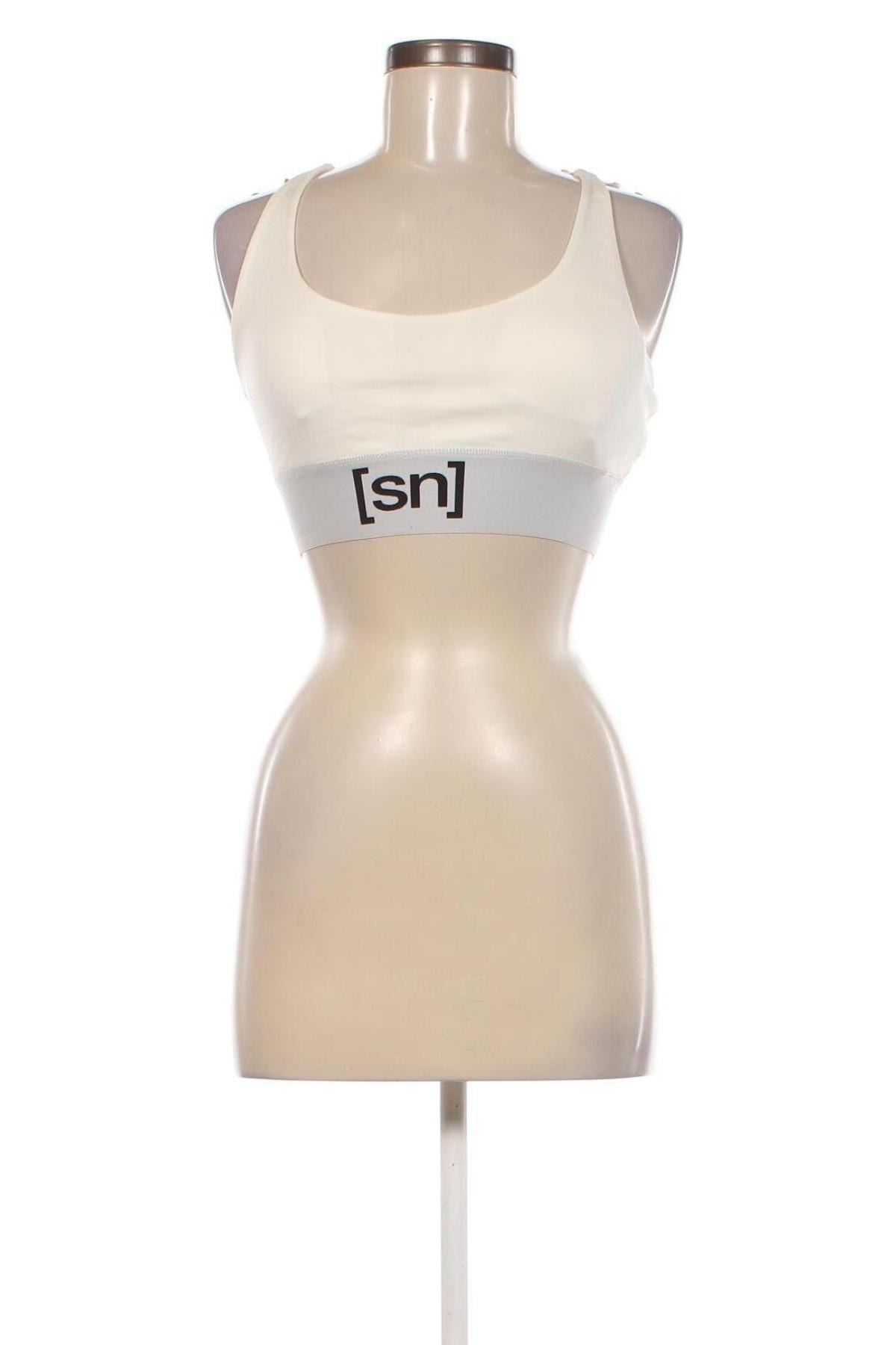 Damen Sporttop Super.Natural, Größe M, Farbe Ecru, Preis € 21,83