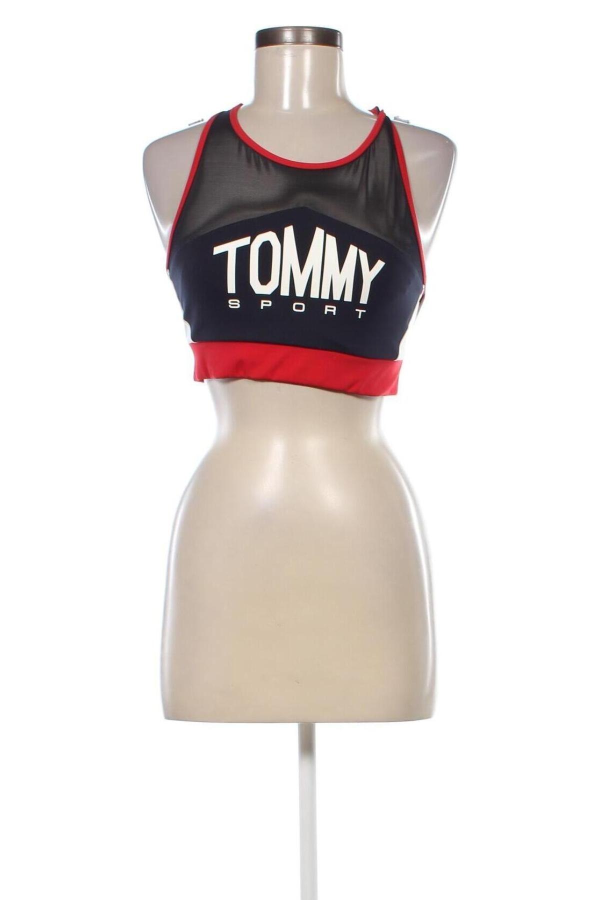 Γυναίκειο αθλητικό τοπ Tommy Sport, Μέγεθος M, Χρώμα Μπλέ, Τιμή 20,18 €