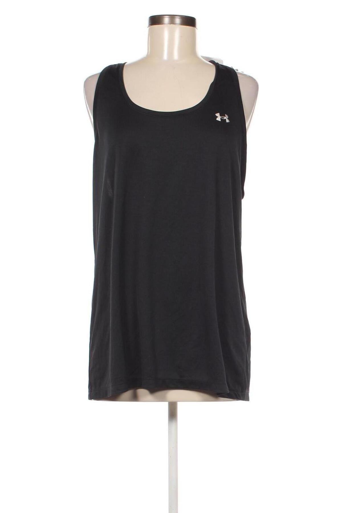 Damen Sporttop Under Armour, Größe XXL, Farbe Schwarz, Preis € 39,39