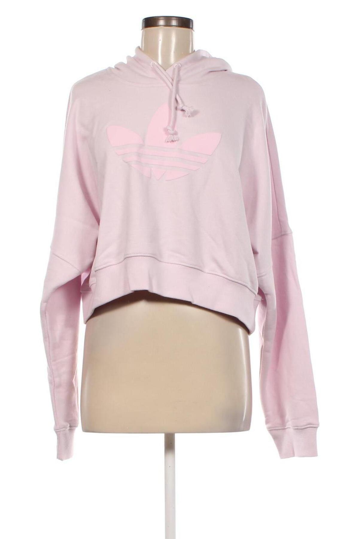 Γυναικείο φούτερ Adidas, Μέγεθος L, Χρώμα Ρόζ , Τιμή 33,40 €