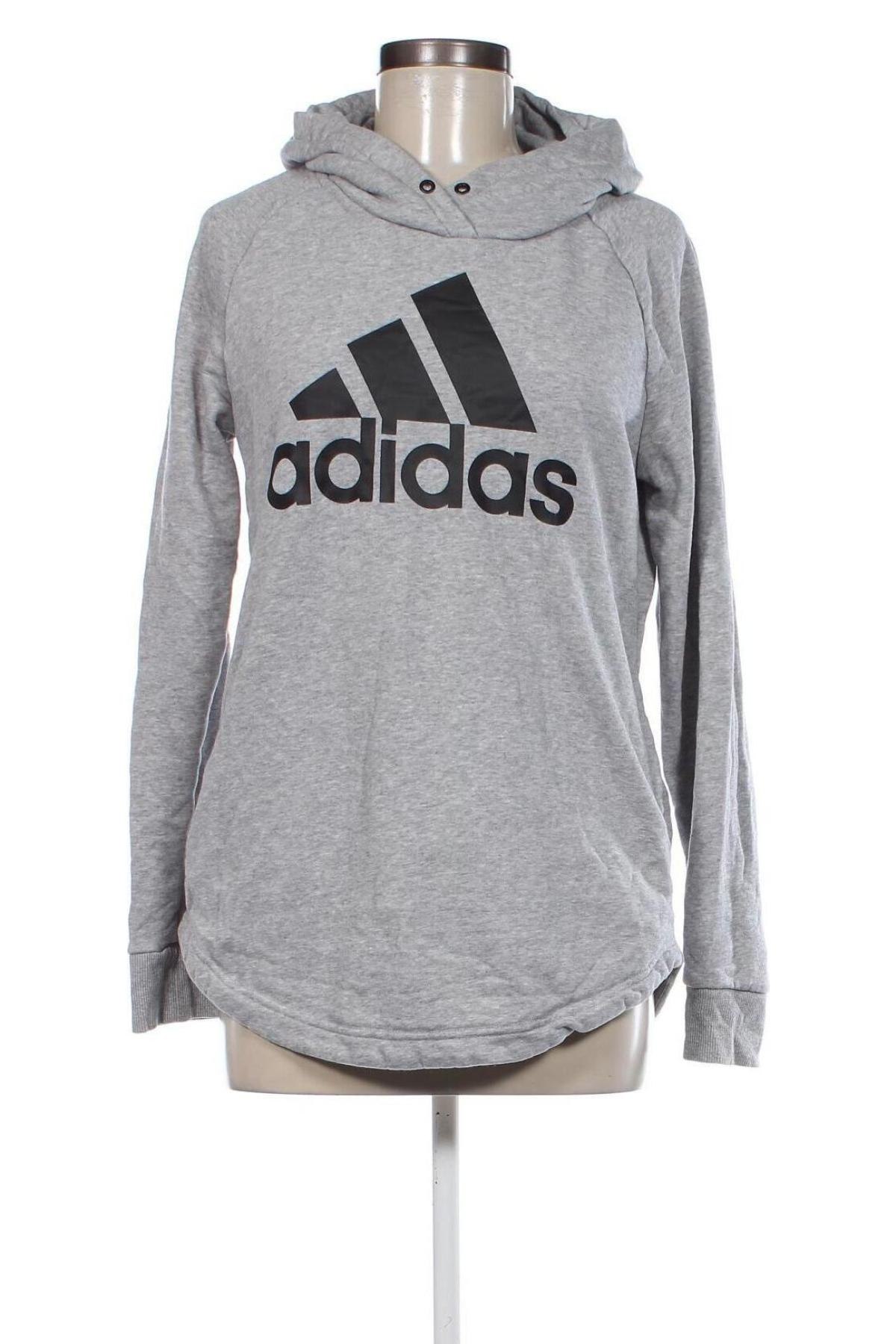 Damen Sweatshirt Adidas, Größe M, Farbe Grau, Preis € 30,06