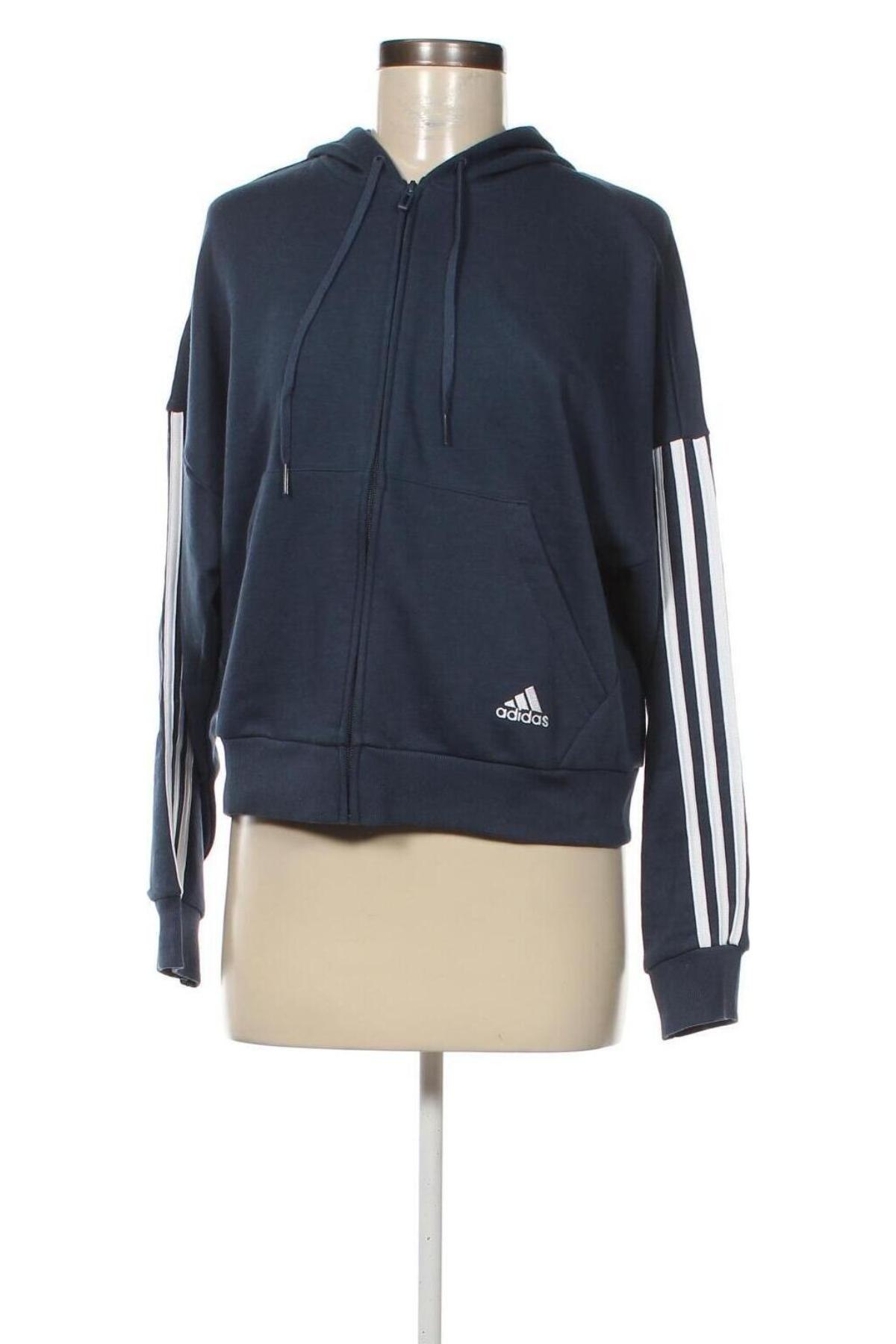 Damen Sweatshirt Adidas, Größe S, Farbe Blau, Preis 30,62 €