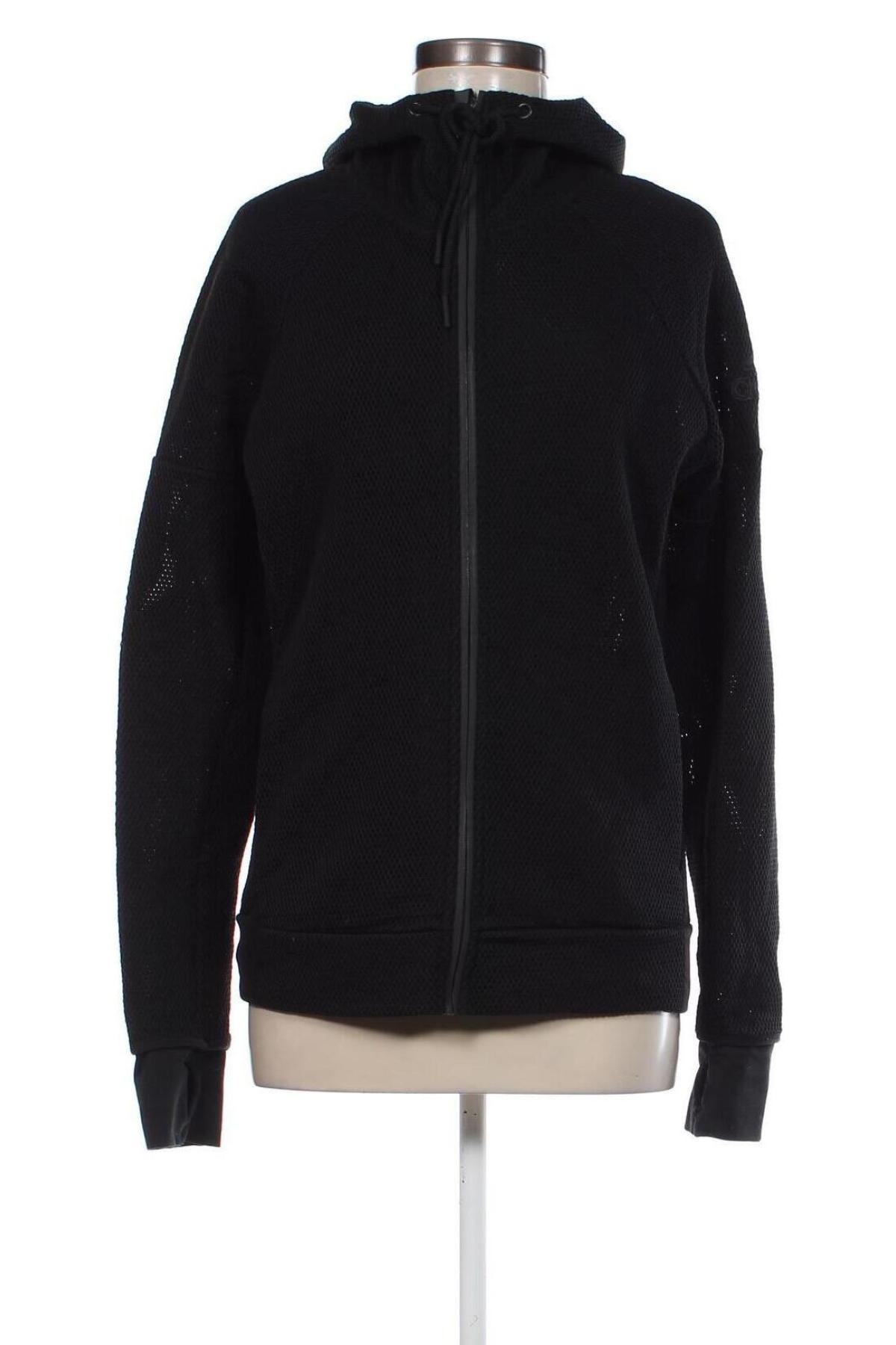 Γυναικείο φούτερ Adidas, Μέγεθος M, Χρώμα Μαύρο, Τιμή 29,69 €