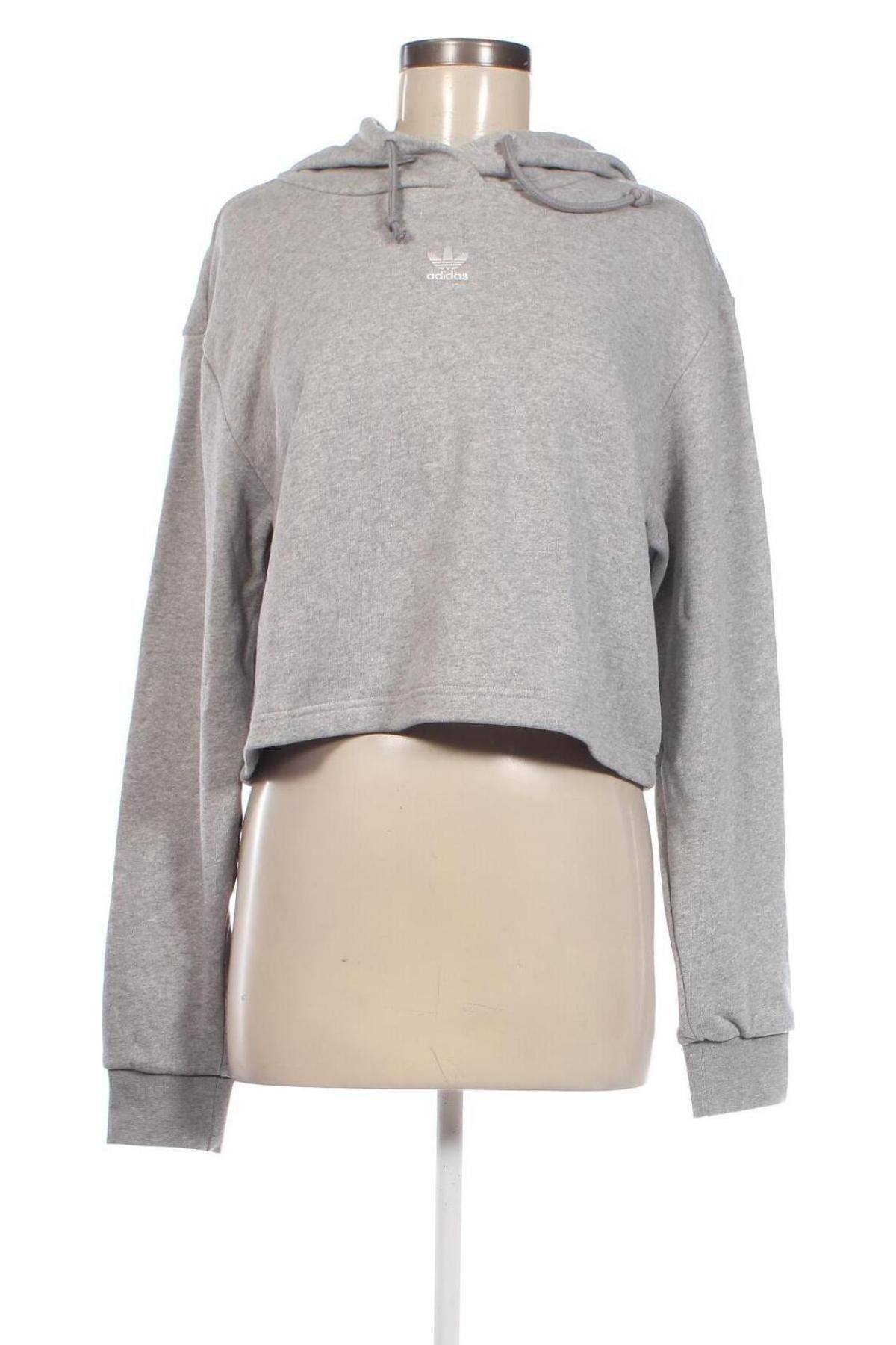 Damen Sweatshirt Adidas Originals, Größe M, Farbe Grau, Preis 27,84 €