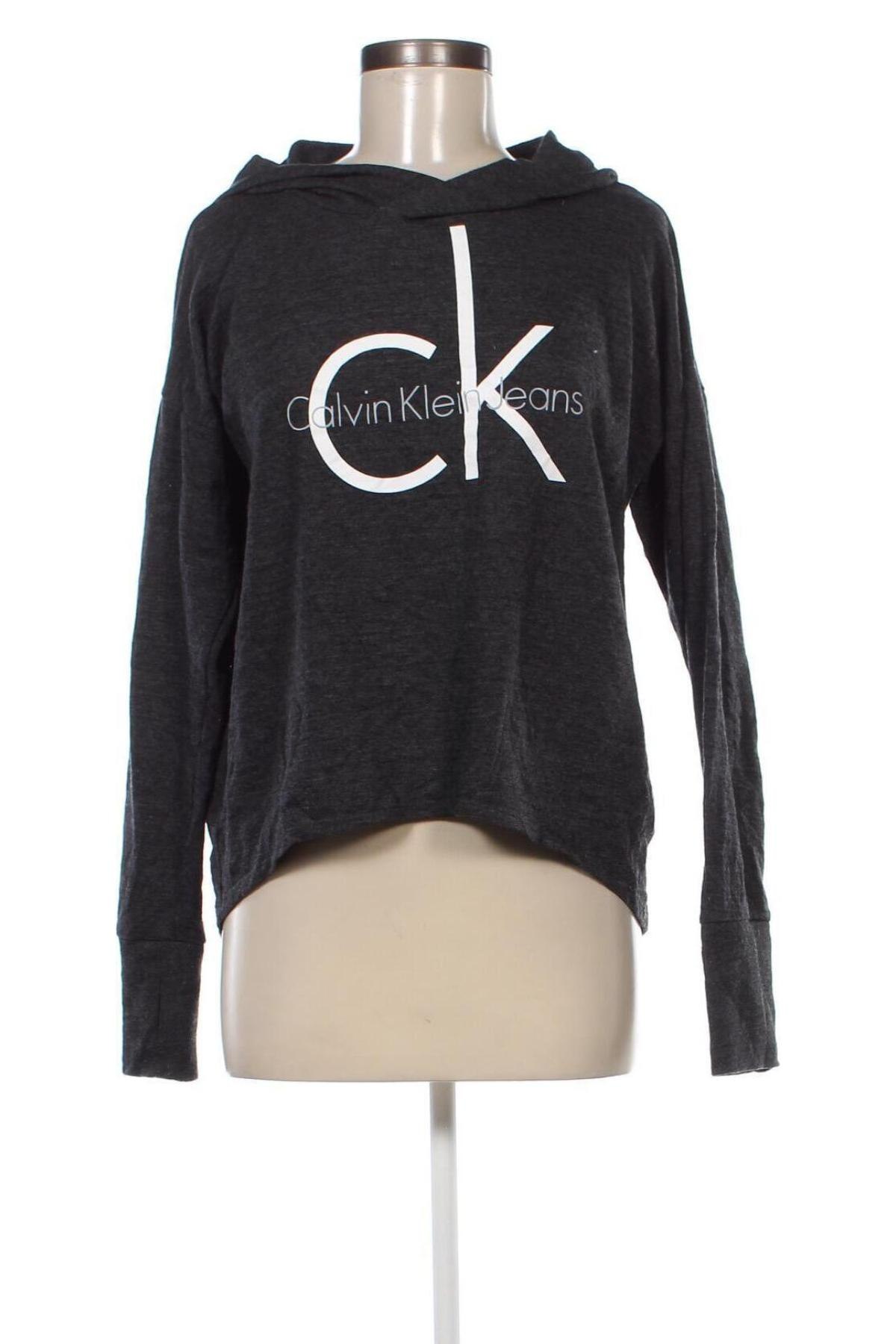 Γυναικείο φούτερ Calvin Klein, Μέγεθος S, Χρώμα Γκρί, Τιμή 50,72 €