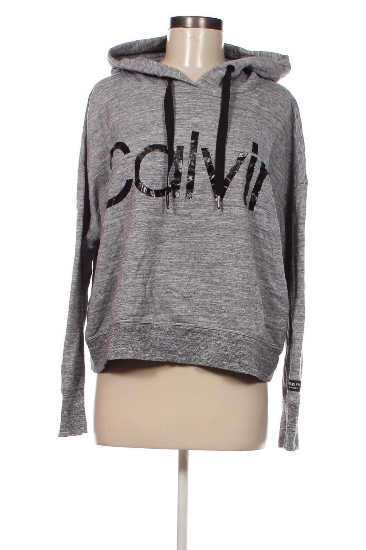Γυναικείο φούτερ Calvin Klein, Μέγεθος XL, Χρώμα Γκρί, Τιμή 50,72 €