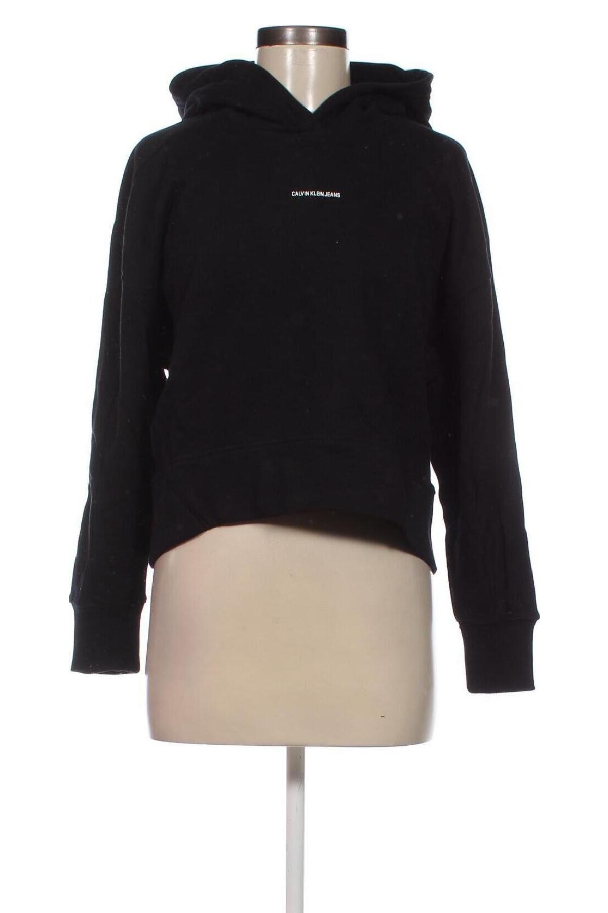 Damen Sweatshirt Calvin Klein Jeans, Größe XS, Farbe Schwarz, Preis € 40,21