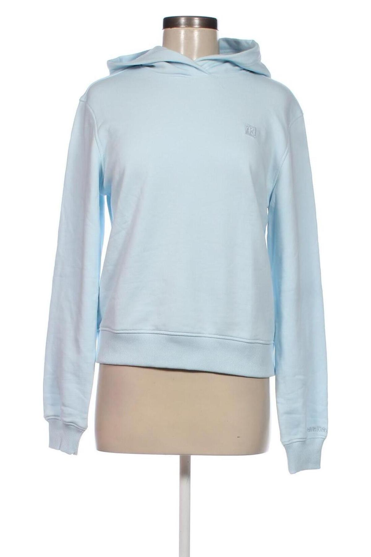 Damen Sweatshirt Calvin Klein Jeans, Größe S, Farbe Blau, Preis 44,23 €
