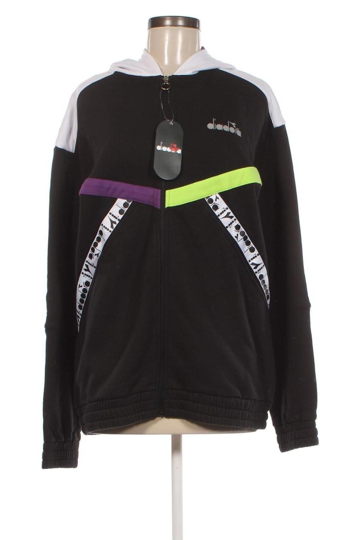 Női sweatshirt Diadora, Méret L, Szín Fekete, Ár 12 558 Ft