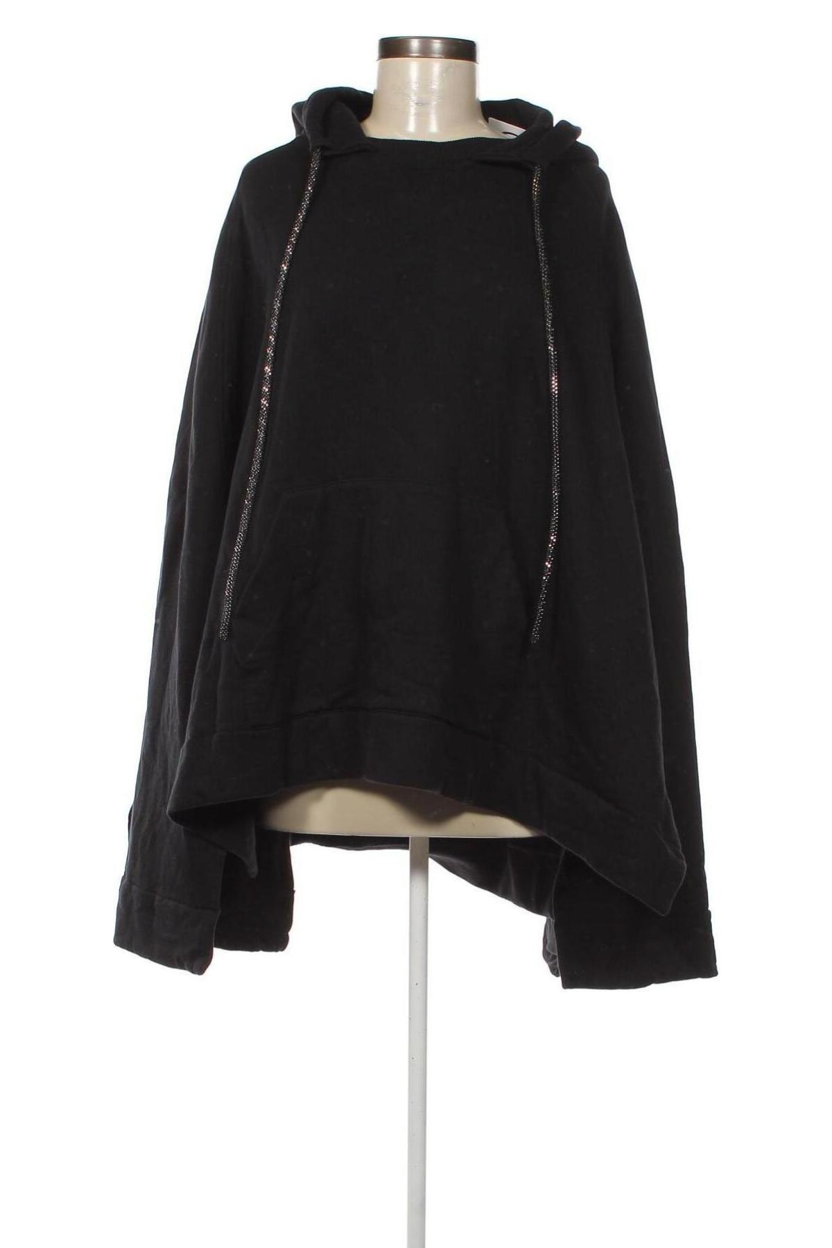 Γυναικείο φούτερ Dondup, Μέγεθος L, Χρώμα Μαύρο, Τιμή 54,13 €
