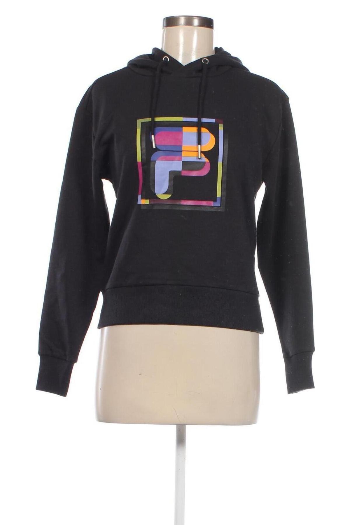 Damen Sweatshirt FILA, Größe XS, Farbe Schwarz, Preis 27,84 €