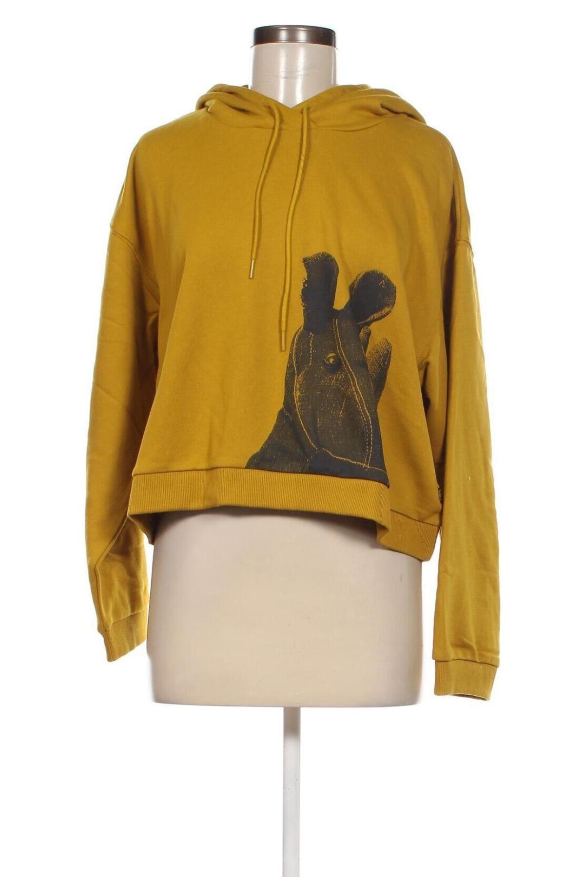 Damen Sweatshirt G-Star Raw, Größe M, Farbe Gelb, Preis 37,63 €