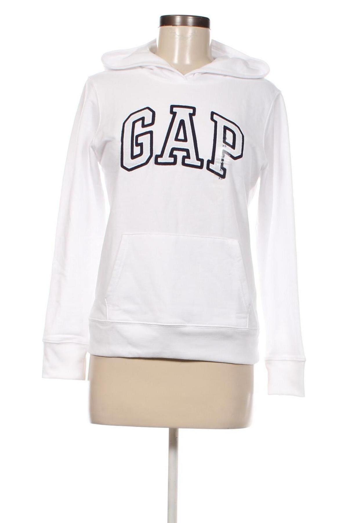 Γυναικείο φούτερ Gap, Μέγεθος XS, Χρώμα Λευκό, Τιμή 14,69 €