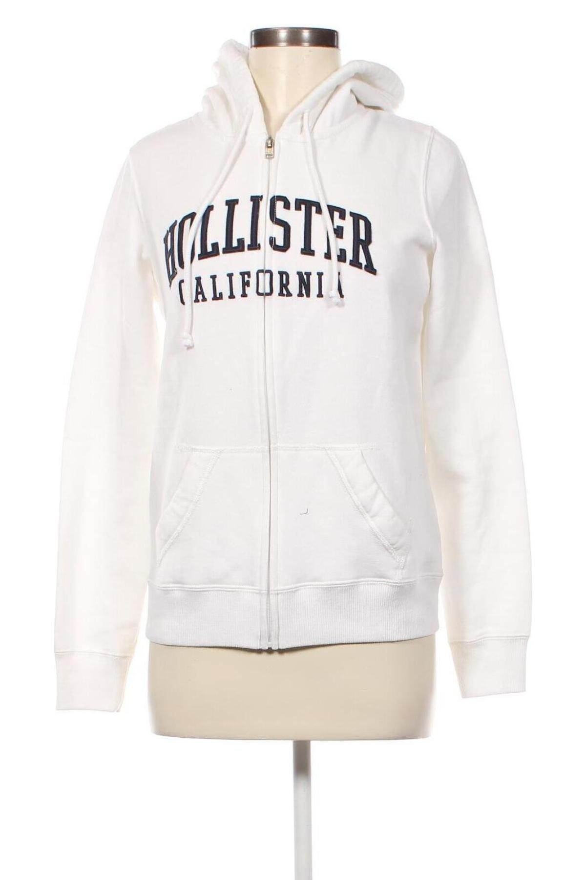 Γυναικείο φούτερ Hollister, Μέγεθος S, Χρώμα Λευκό, Τιμή 23,97 €