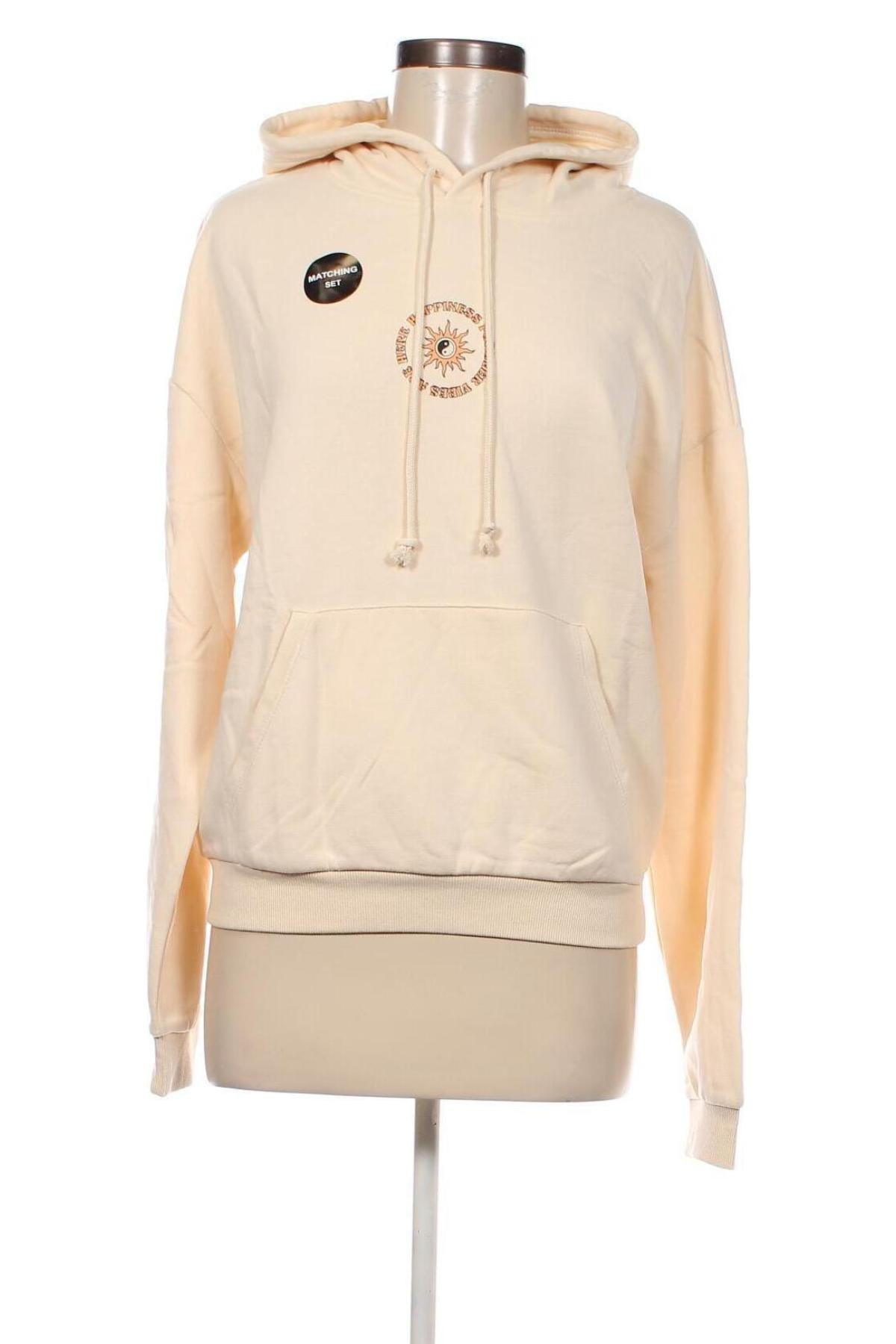 Damen Sweatshirt Jennyfer, Größe S, Farbe Beige, Preis € 12,80