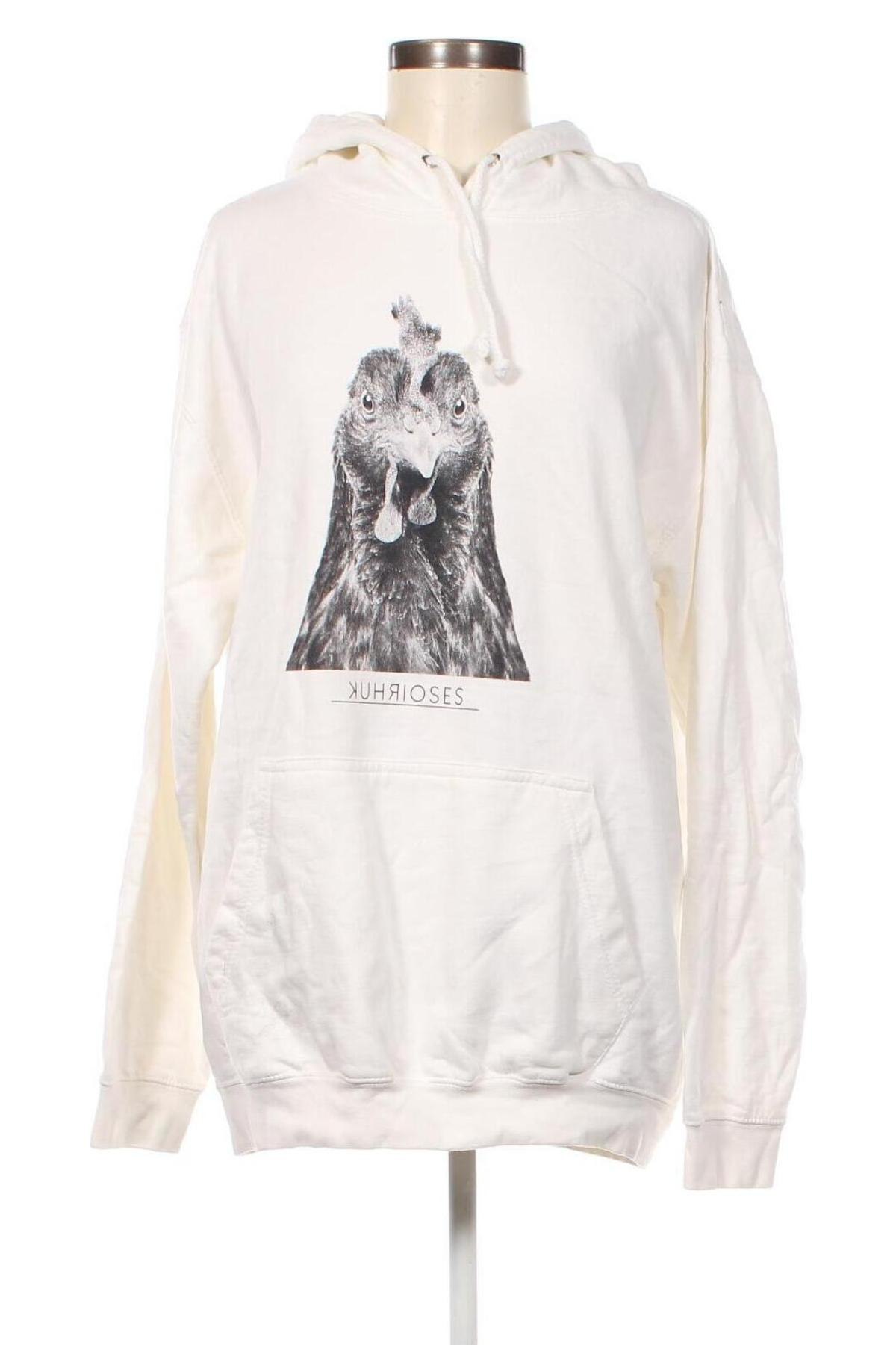 Damen Sweatshirt Just hoods, Größe L, Farbe Weiß, Preis 11,10 €