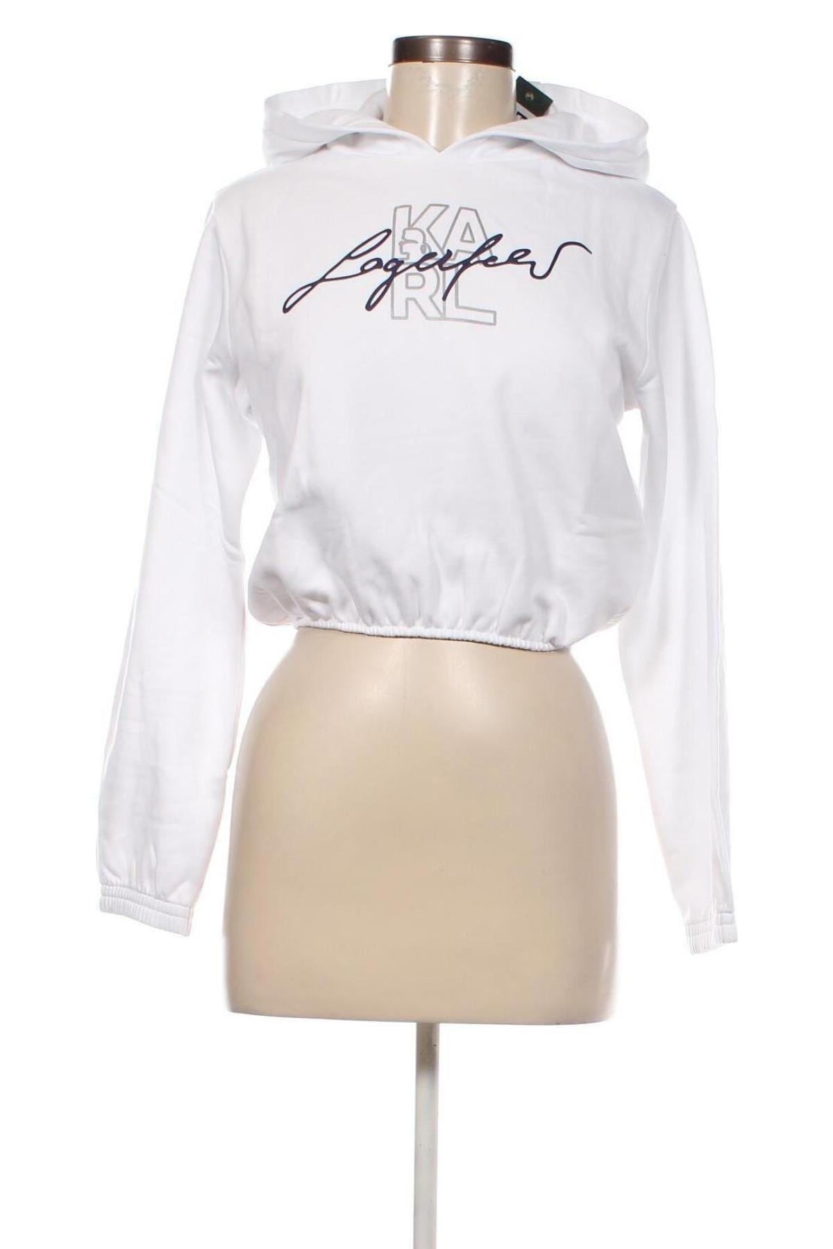Női sweatshirt Karl Lagerfeld, Méret S, Szín Fehér, Ár 28 023 Ft