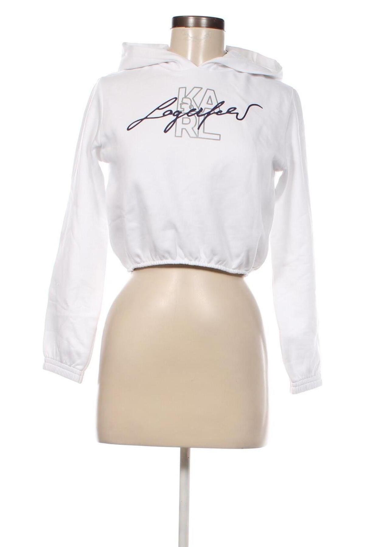 Damen Sweatshirt Karl Lagerfeld, Größe XS, Farbe Weiß, Preis € 68,33
