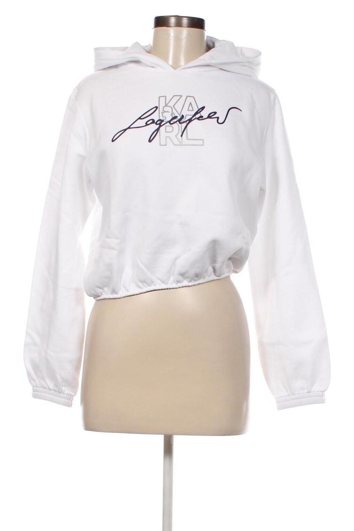Női sweatshirt Karl Lagerfeld, Méret M, Szín Fehér, Ár 28 023 Ft