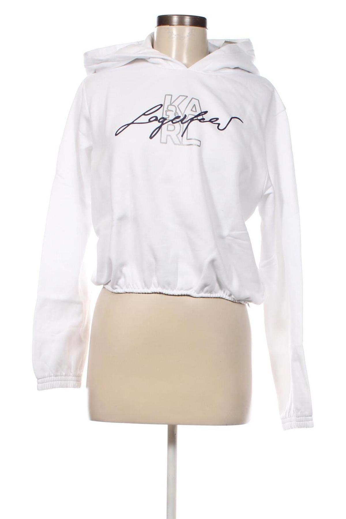 Damen Sweatshirt Karl Lagerfeld, Größe XL, Farbe Weiß, Preis 68,33 €