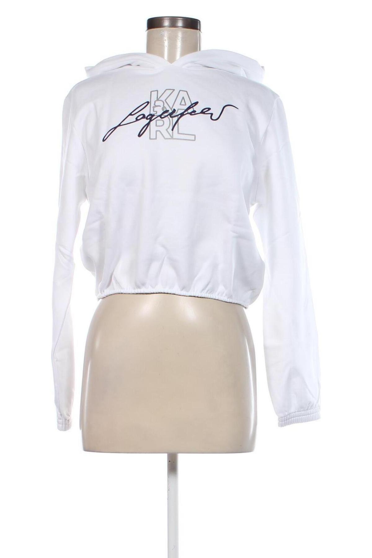 Damen Sweatshirt Karl Lagerfeld, Größe M, Farbe Weiß, Preis € 68,33