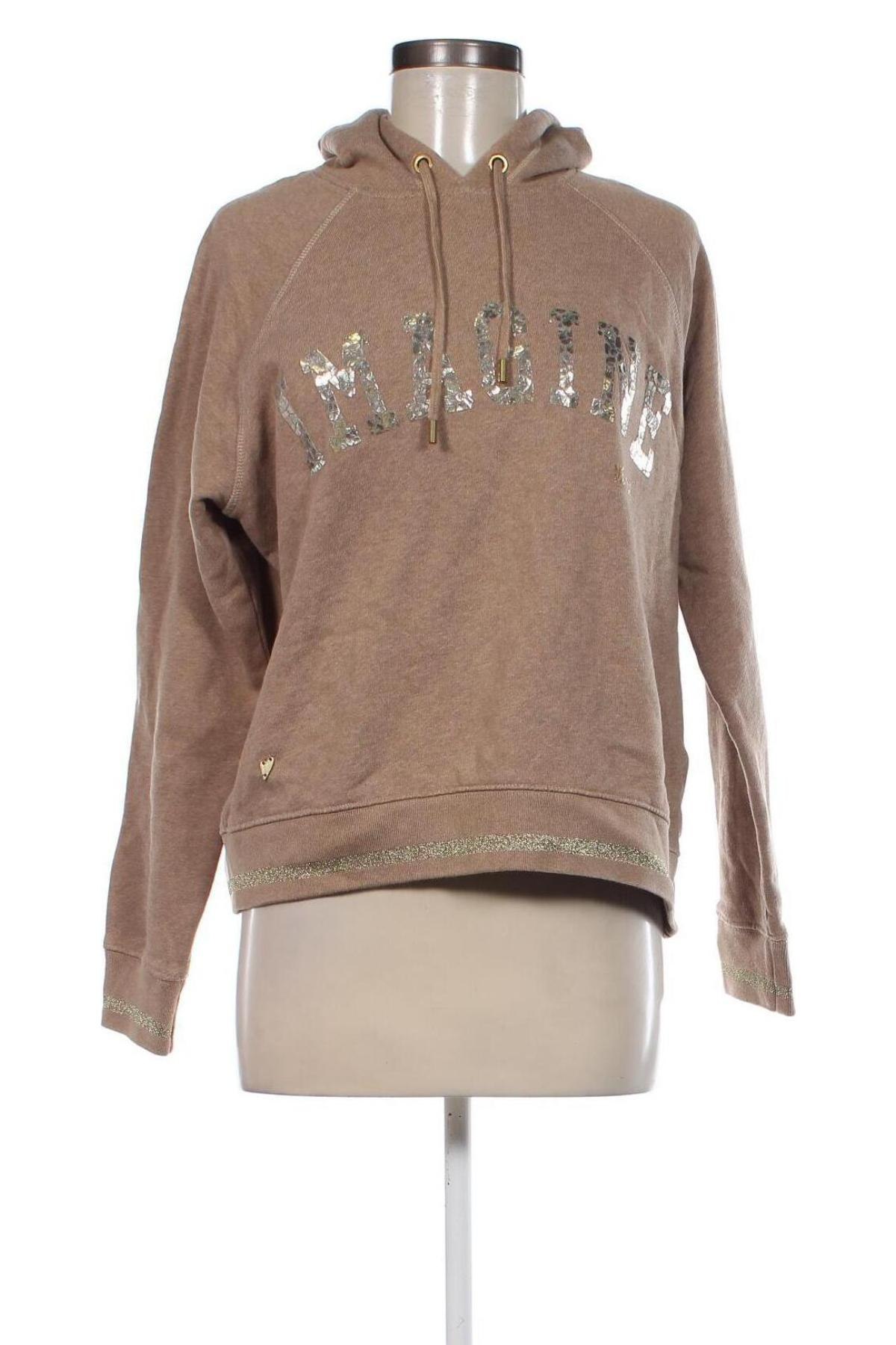 Damen Sweatshirt MOS MOSH, Größe M, Farbe Beige, Preis 33,40 €