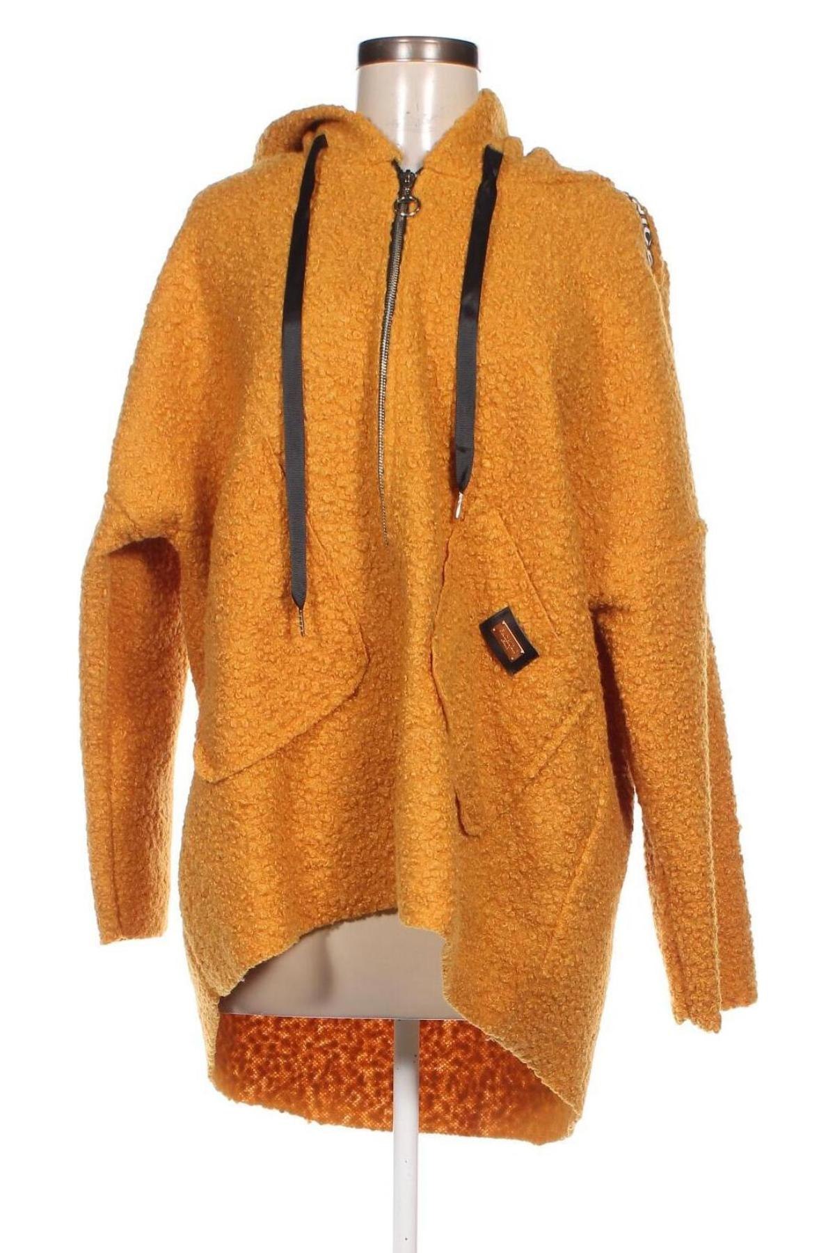 Γυναικείο φούτερ Made In Italy, Μέγεθος XL, Χρώμα Πορτοκαλί, Τιμή 8,90 €