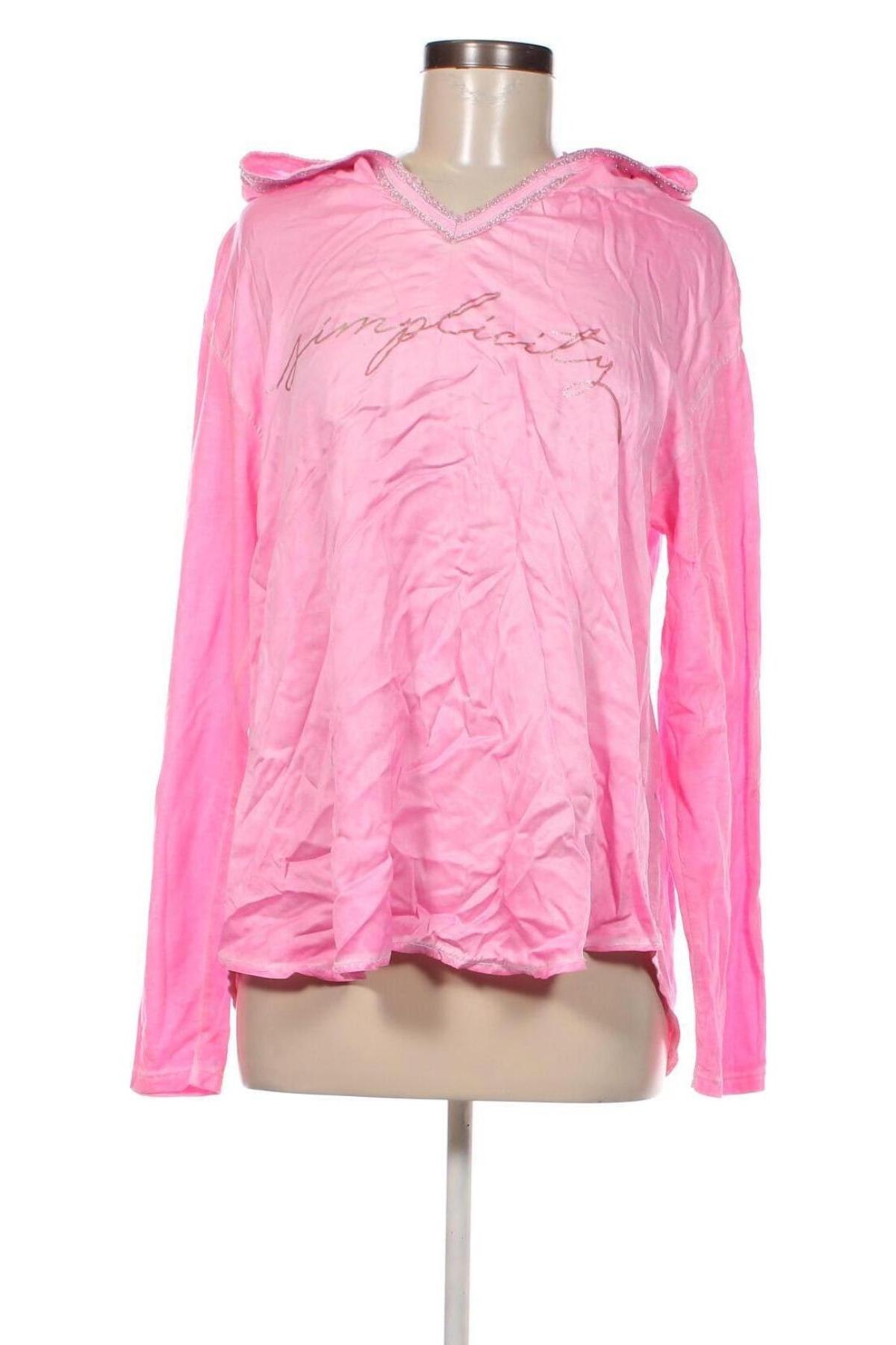 Damen Sweatshirt Made In Italy, Größe M, Farbe Rosa, Preis € 20,18