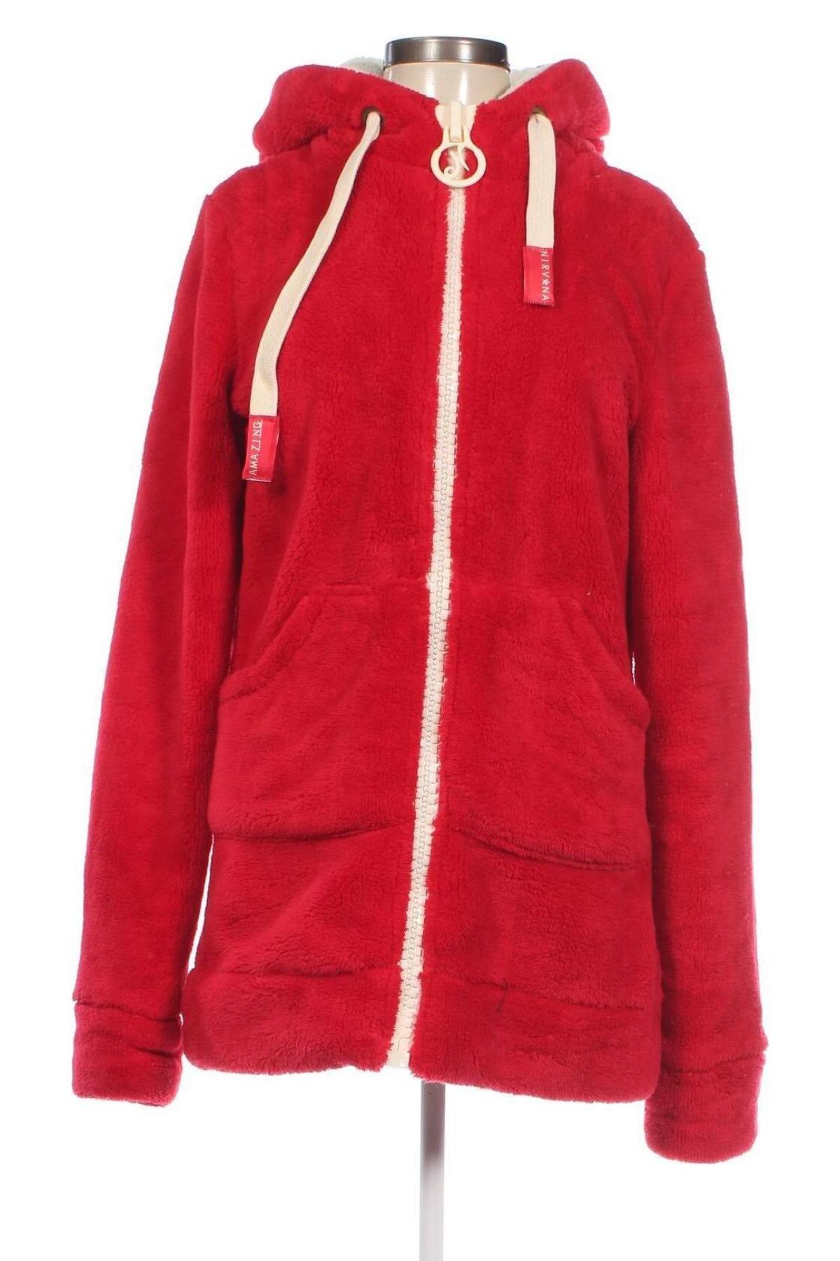 Női sweatshirt Nirvana, Méret M, Szín Piros, Ár 4 681 Ft