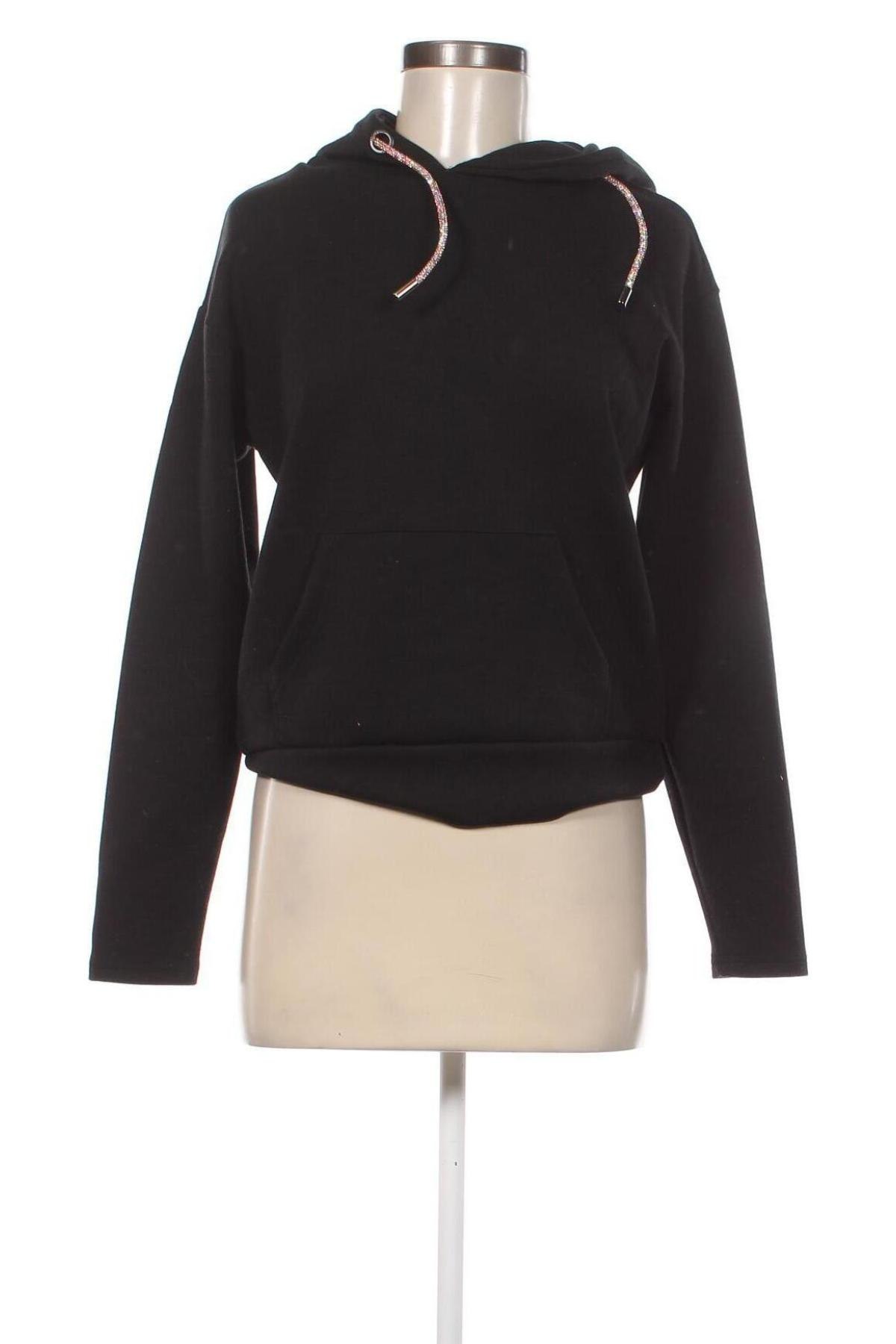 Γυναικείο φούτερ ONLY, Μέγεθος XS, Χρώμα Μαύρο, Τιμή 6,19 €