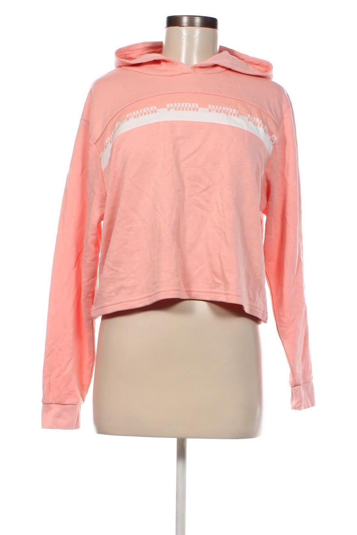 Damen Sweatshirt PUMA, Größe S, Farbe Rosa, Preis 31,73 €