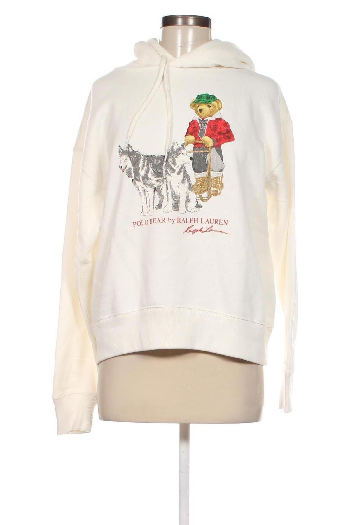 Дамски суичър Polo By Ralph Lauren, Размер L, Цвят Бял, Цена 264,00 лв.