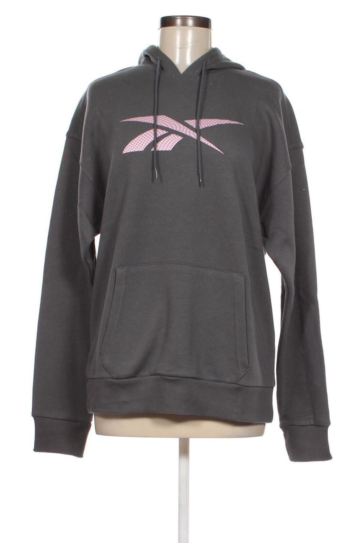 Damen Sweatshirt Reebok, Größe L, Farbe Grau, Preis € 27,84
