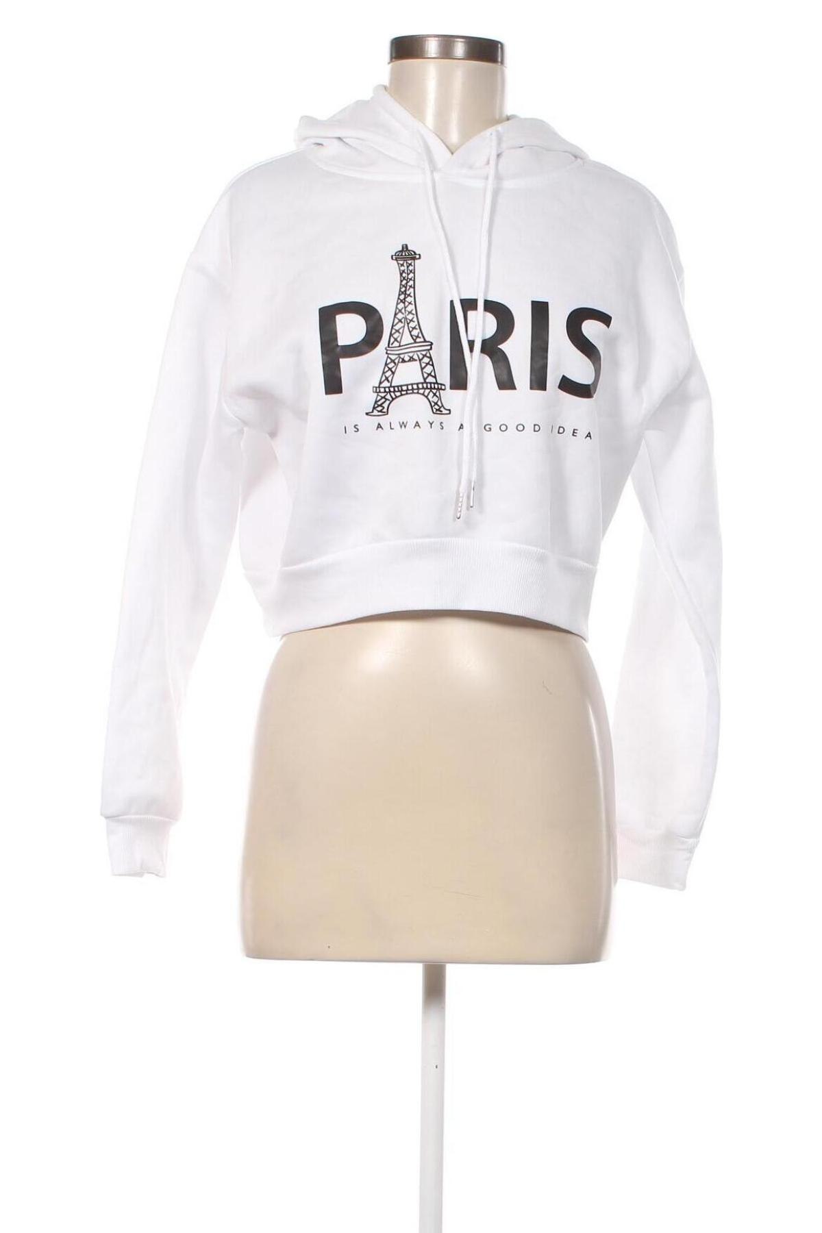 Γυναικείο φούτερ SHEIN, Μέγεθος M, Χρώμα Λευκό, Τιμή 8,97 €