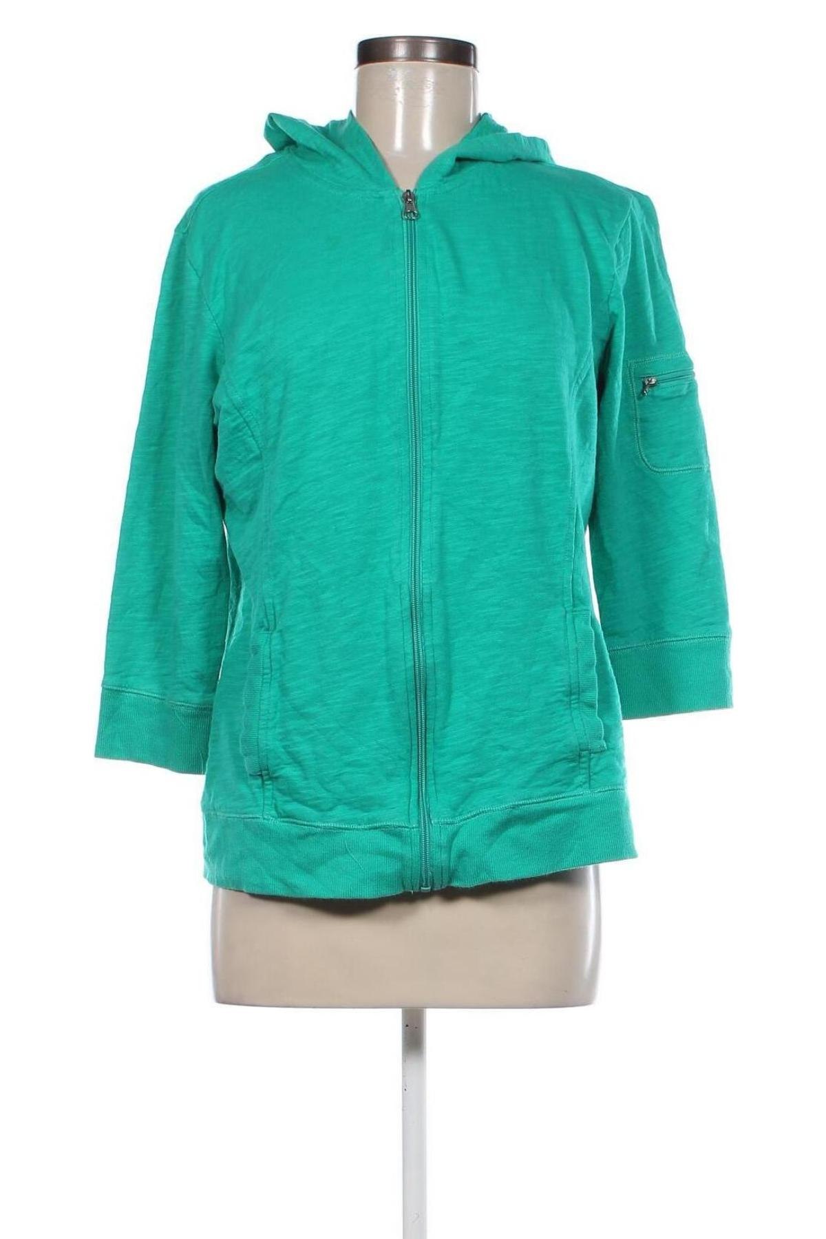Γυναικείο φούτερ Style & Co, Μέγεθος L, Χρώμα Πράσινο, Τιμή 9,87 €