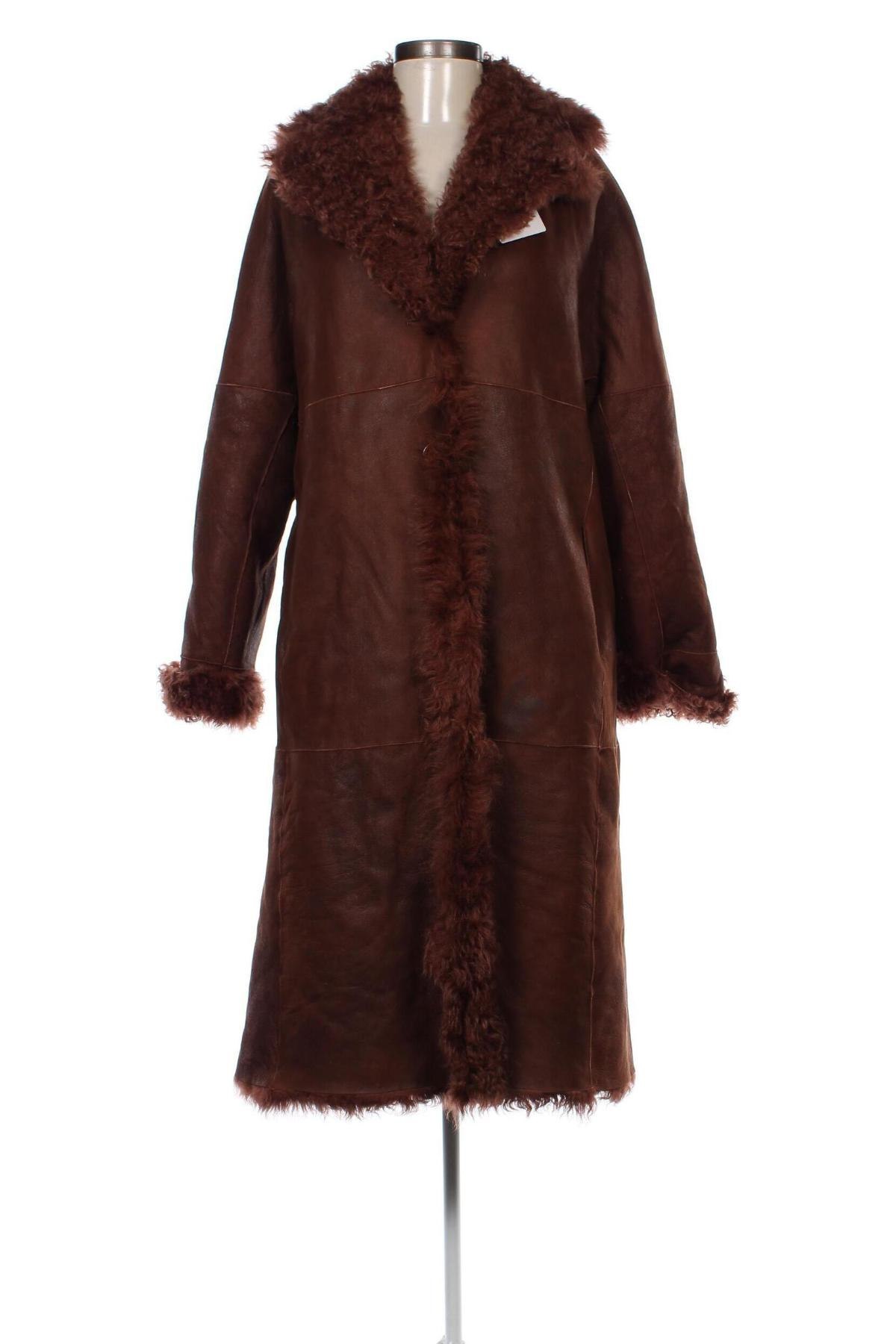 Dámska kožená bunda , Veľkosť M, Farba Hnedá, Cena  19,45 €