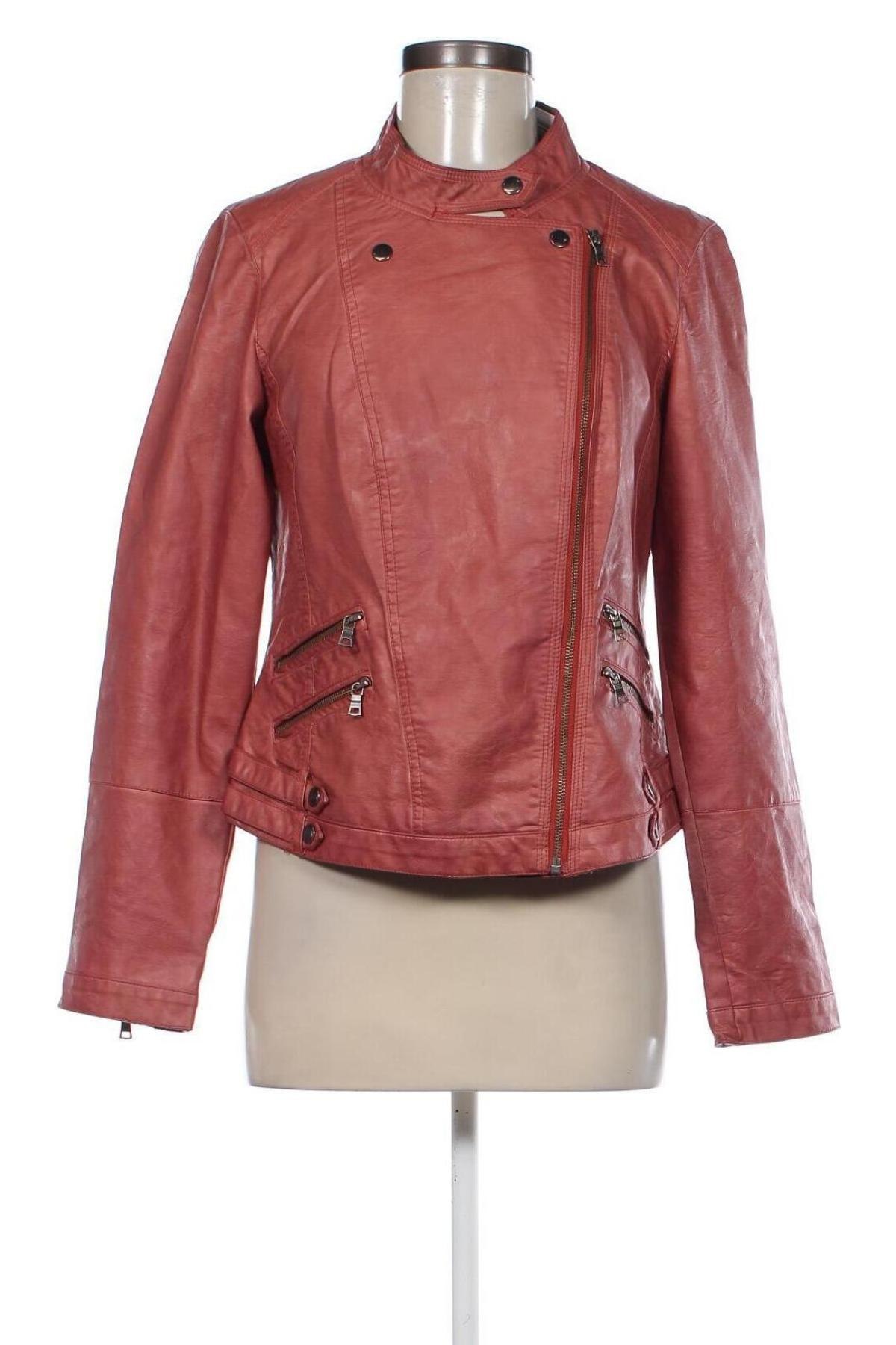 Γυναικείο δερμάτινο μπουφάν Boysen's, Μέγεθος M, Χρώμα Κόκκινο, Τιμή 21,22 €